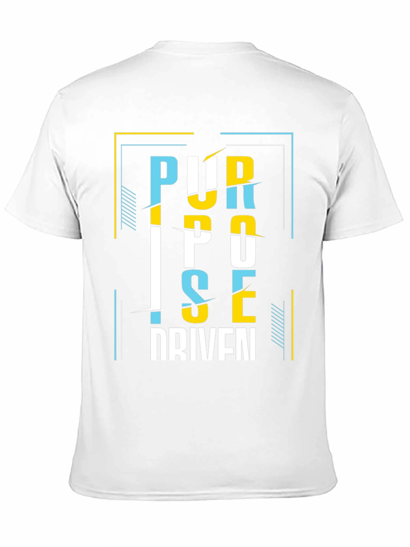 Purpose Driven Graphic Tee - Stylish Black T-Shirt