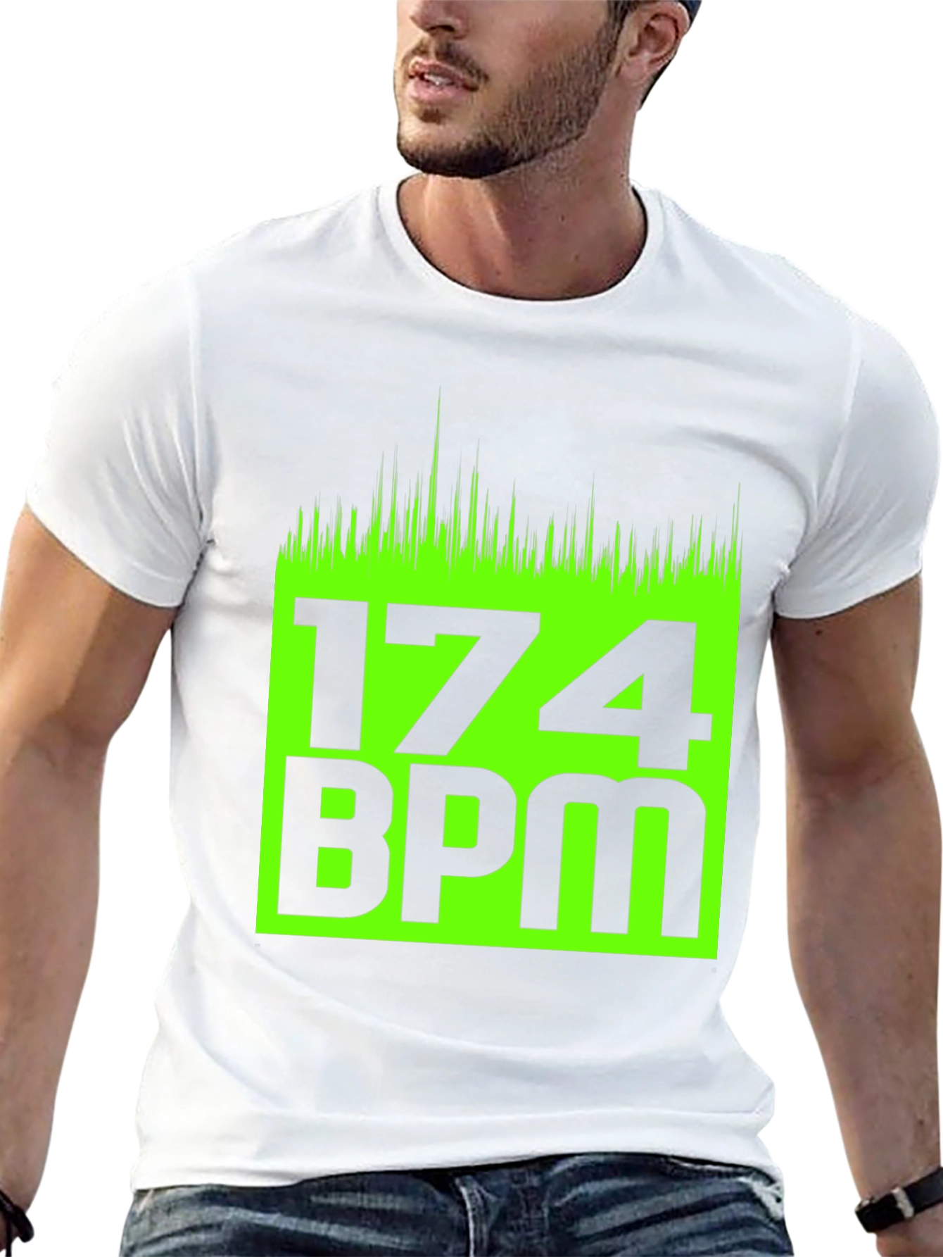 174 BPM Rave T-Shirt - Black