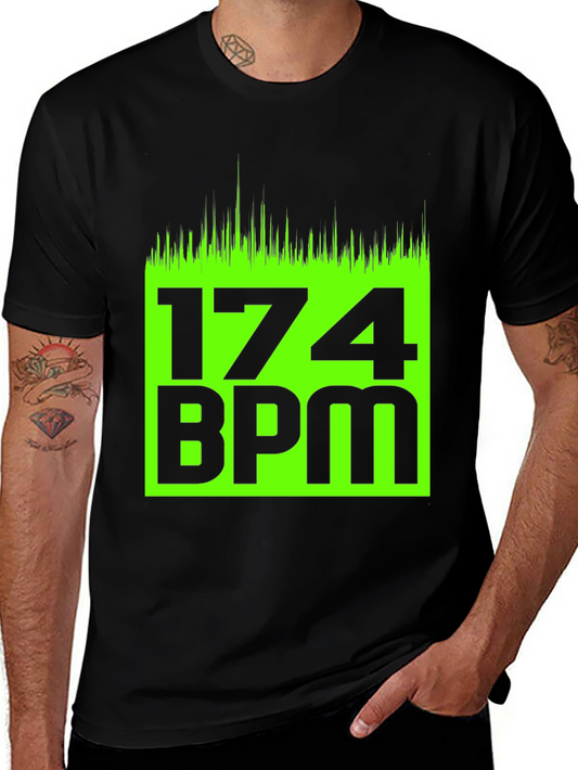 174 BPM Rave T-Shirt - Black
