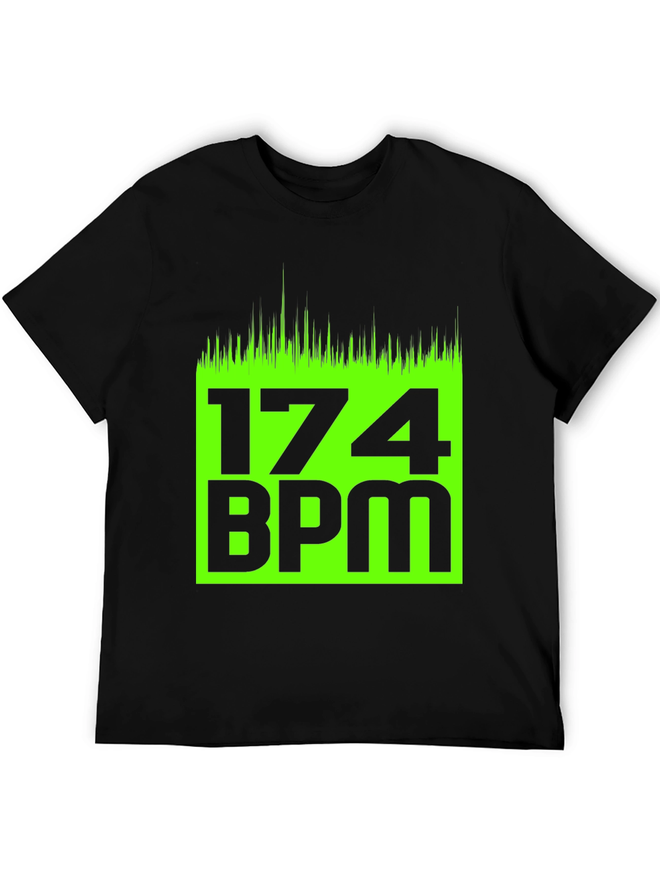 174 BPM Rave T-Shirt - Black