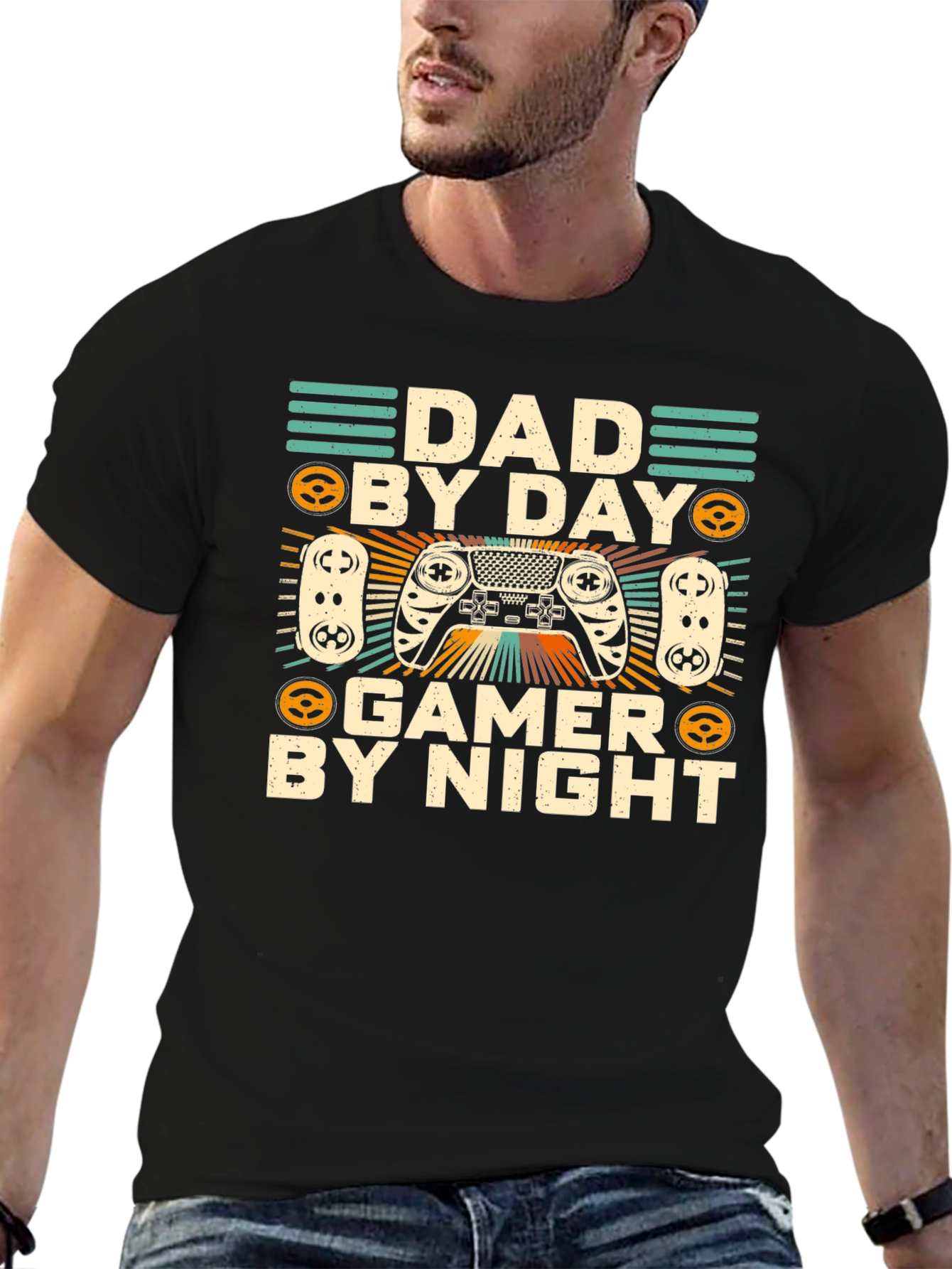 Dad By Day Gamer By Night T-Shirt