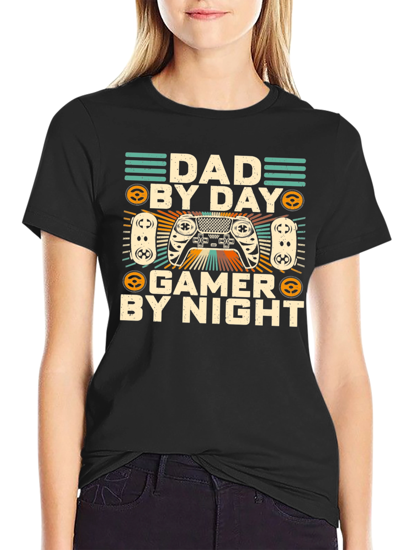 Dad By Day Gamer By Night T-Shirt