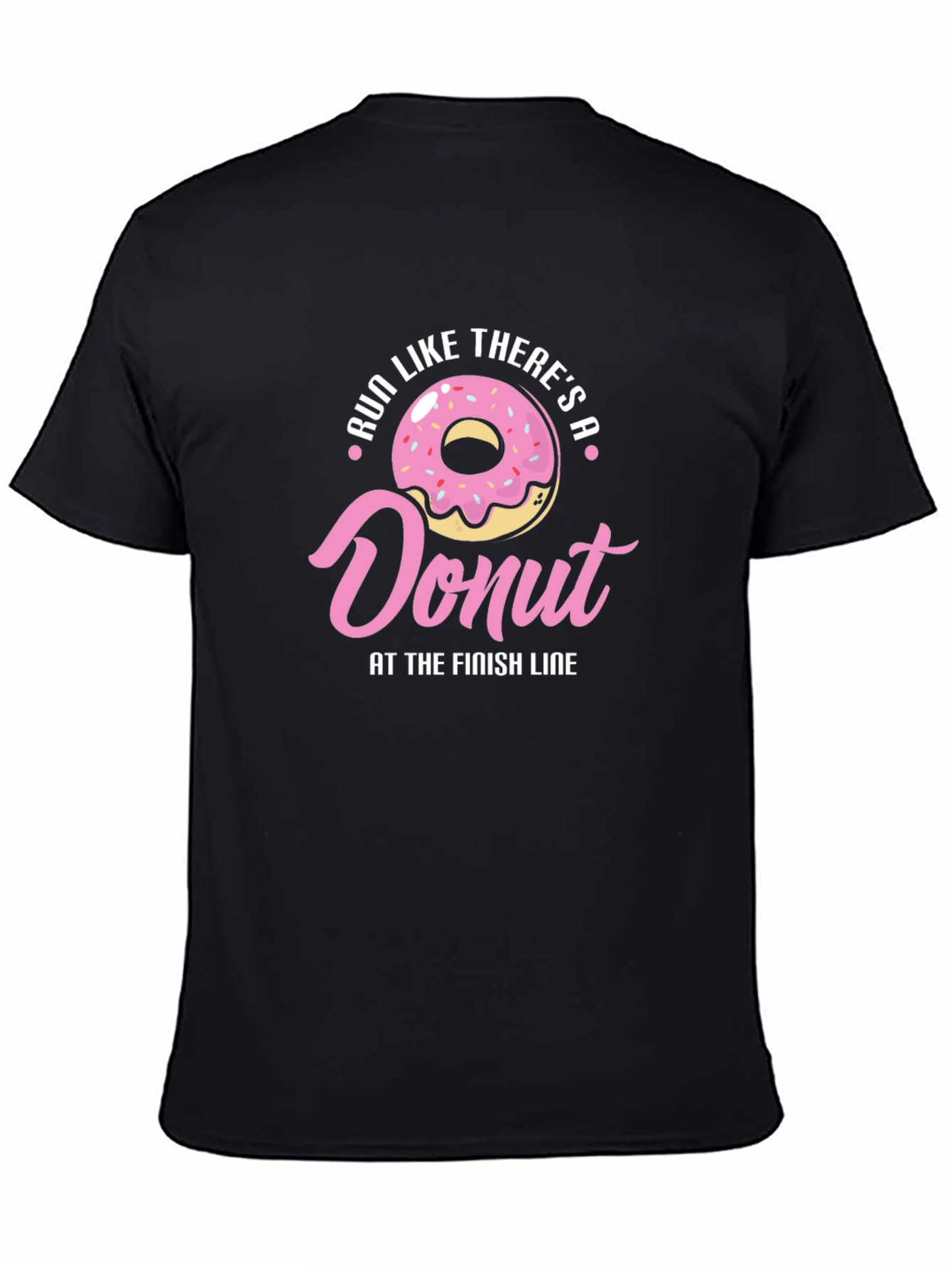 Run For Donuts T-Shirt - Funny Fitness Tee