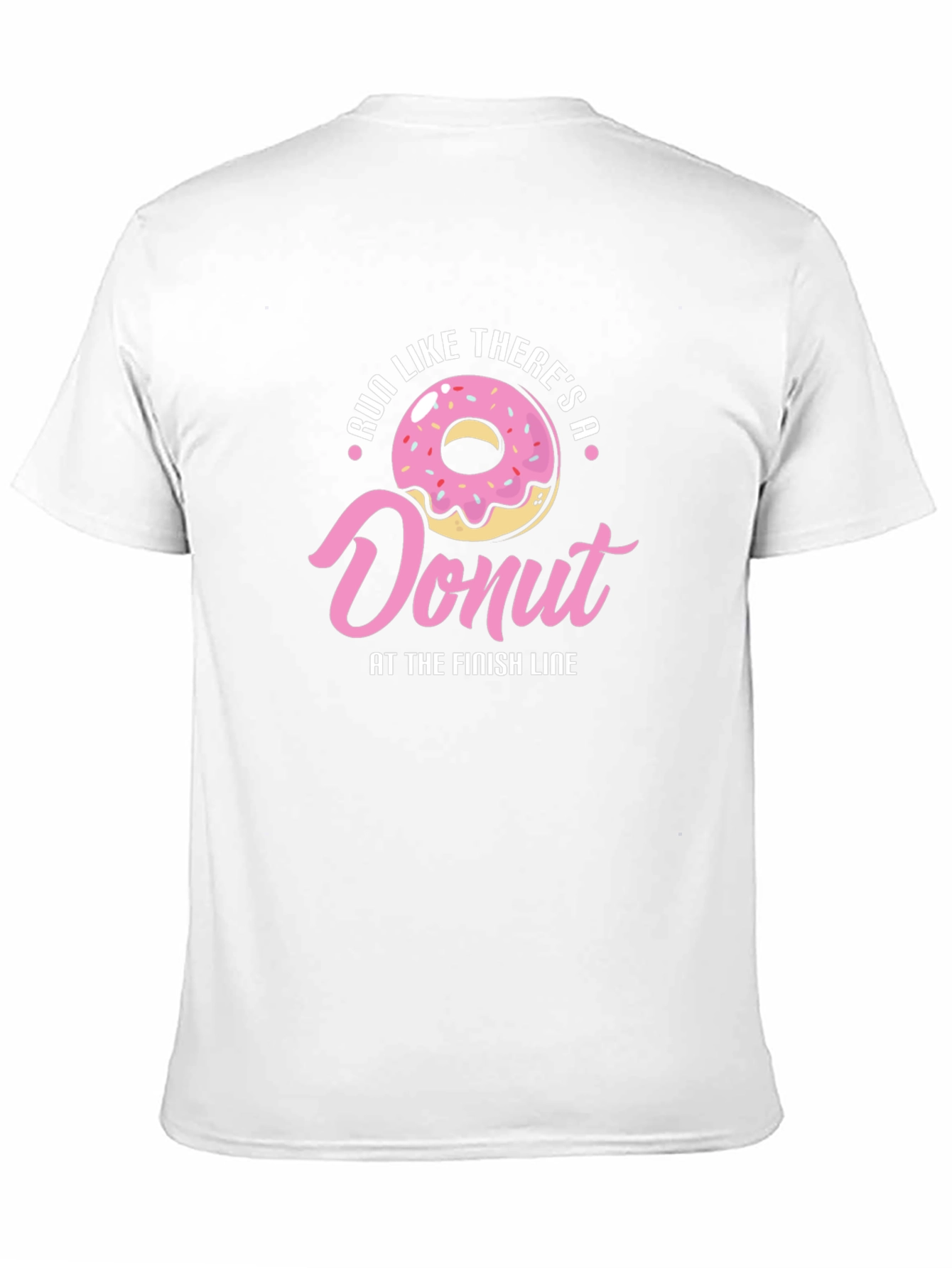 Run For Donuts T-Shirt - Funny Fitness Tee