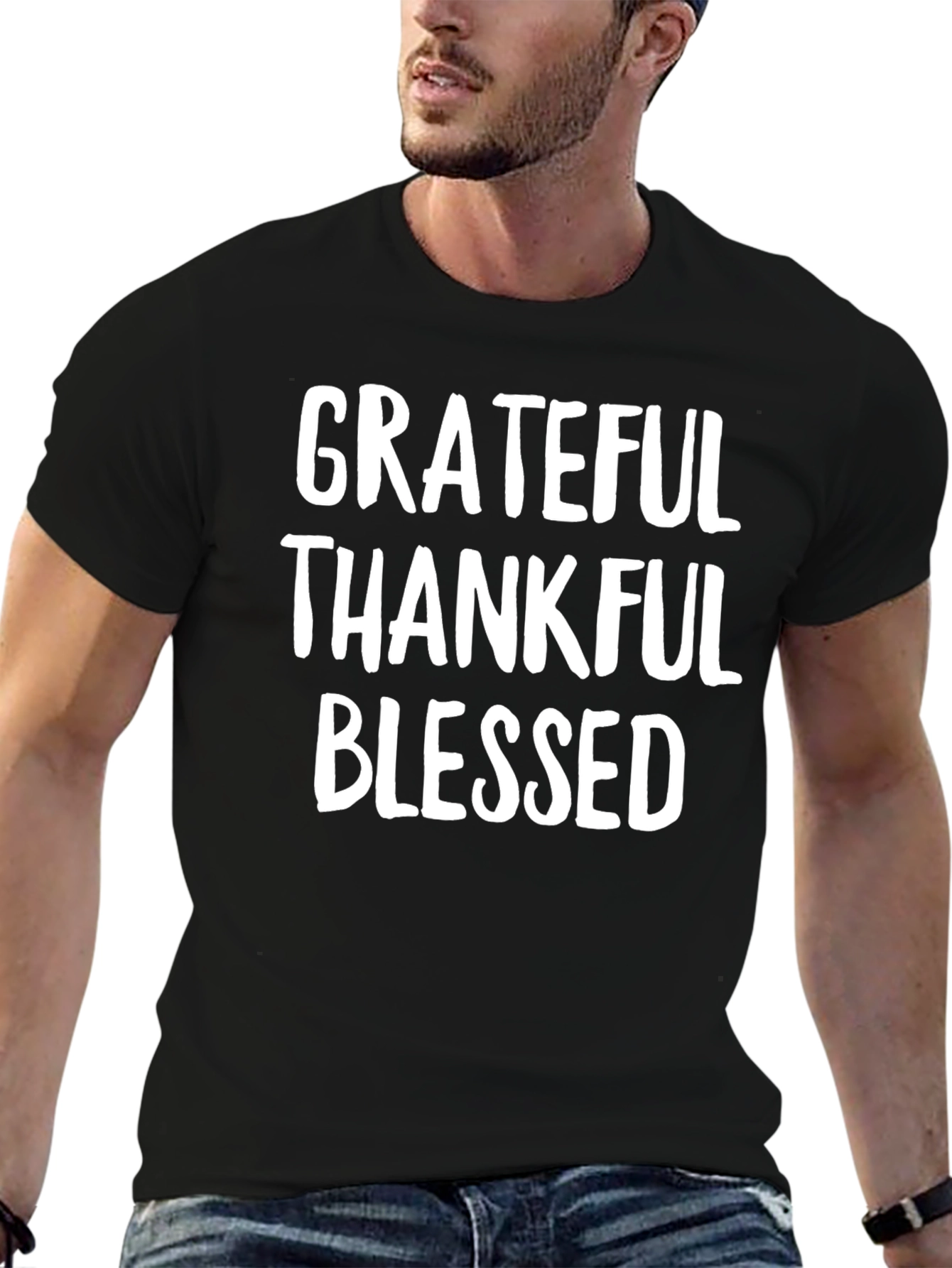 Grateful Thankful Blessed T-Shirt