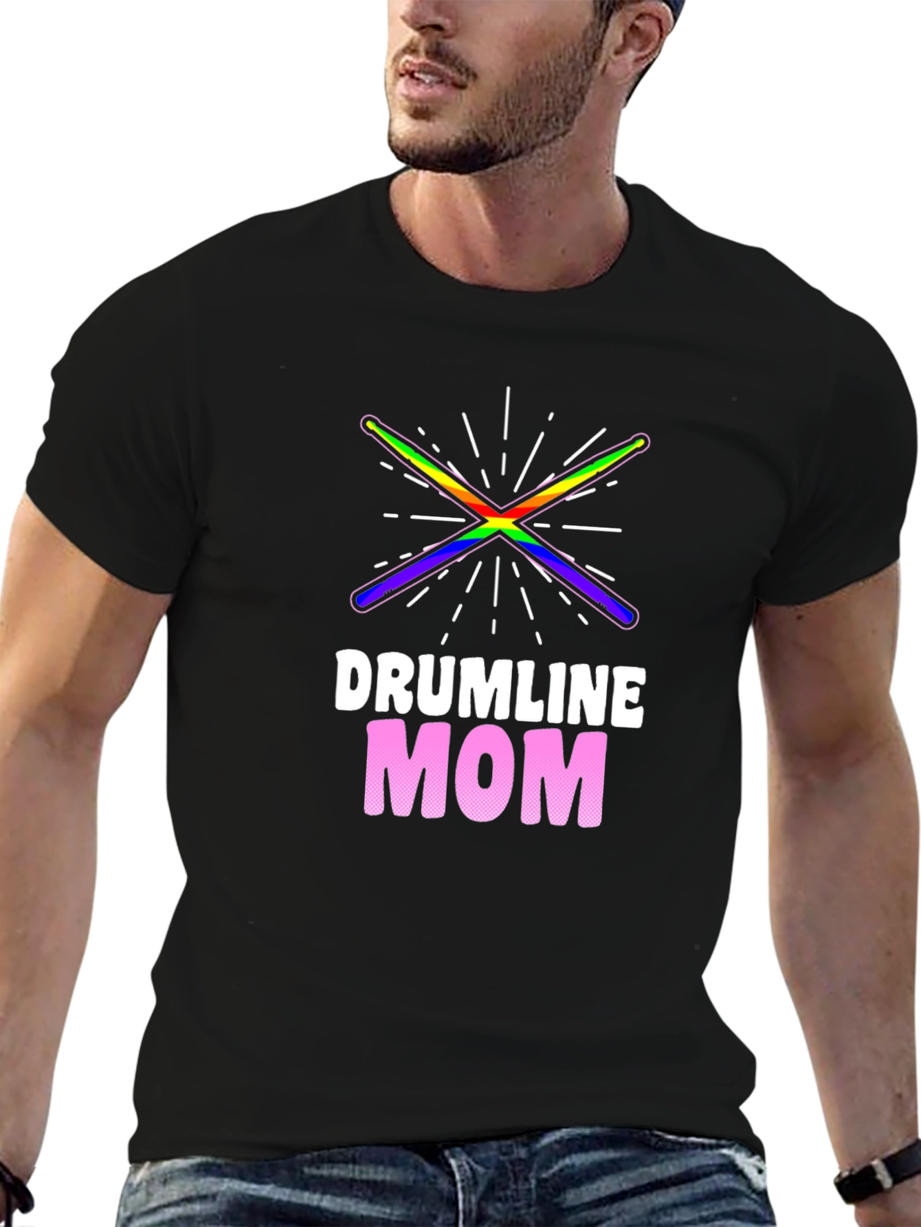Drumline Mom T-Shirt - Band Parent Pride