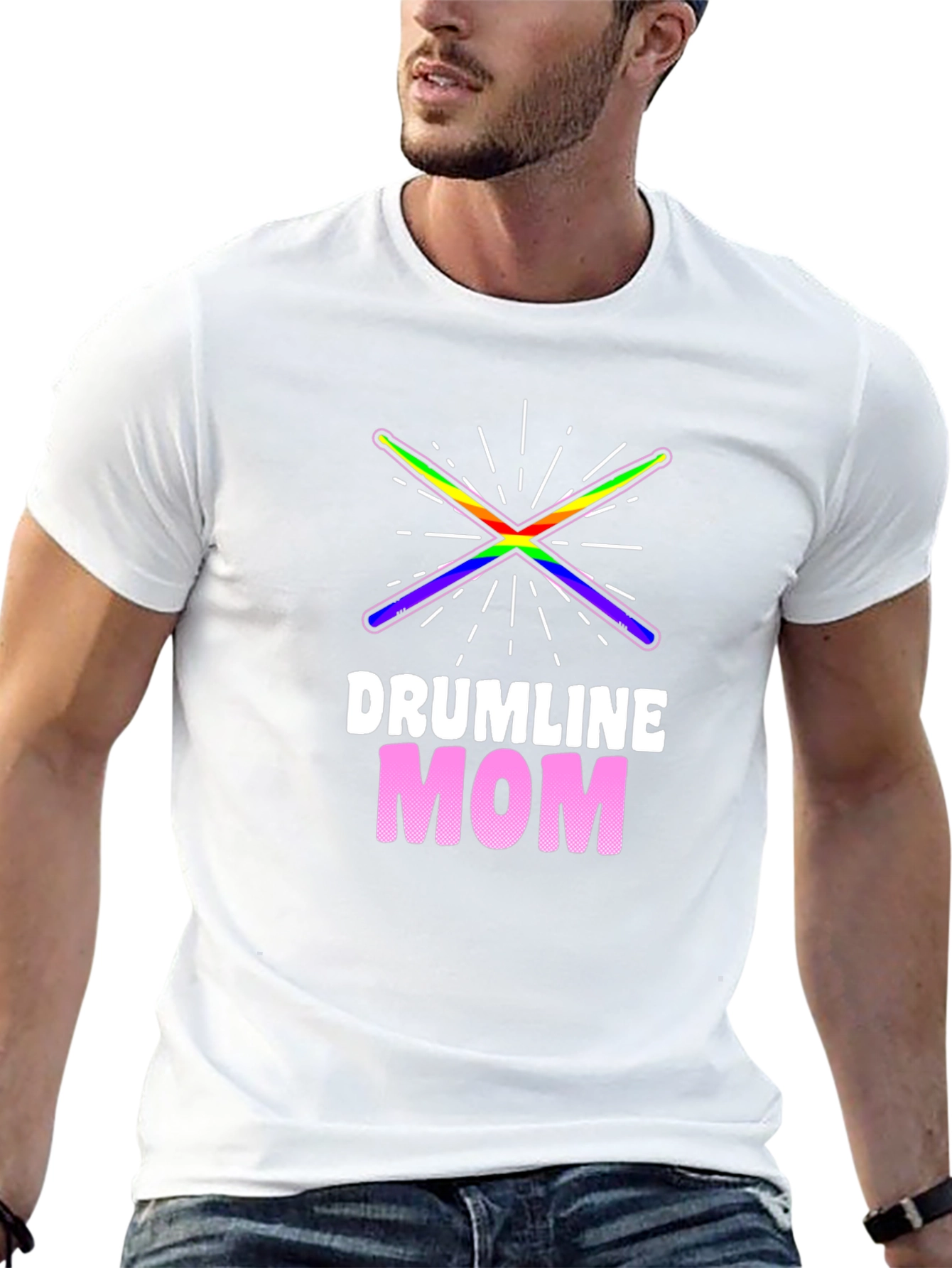 Drumline Mom T-Shirt - Band Parent Pride