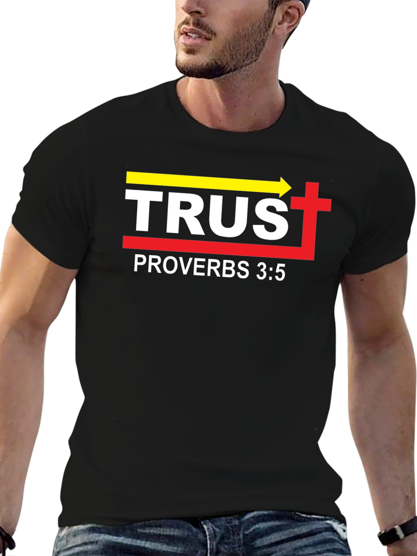 Trust Proverbs 3:5 Christian T-Shirt