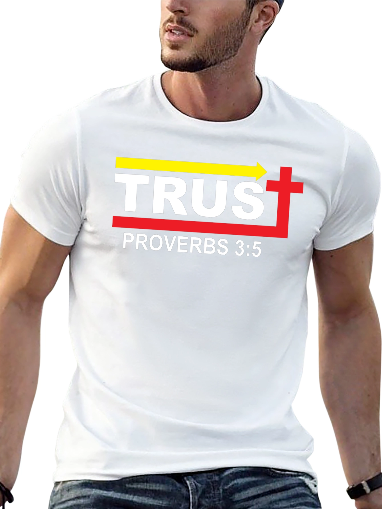 Trust Proverbs 3:5 Christian T-Shirt