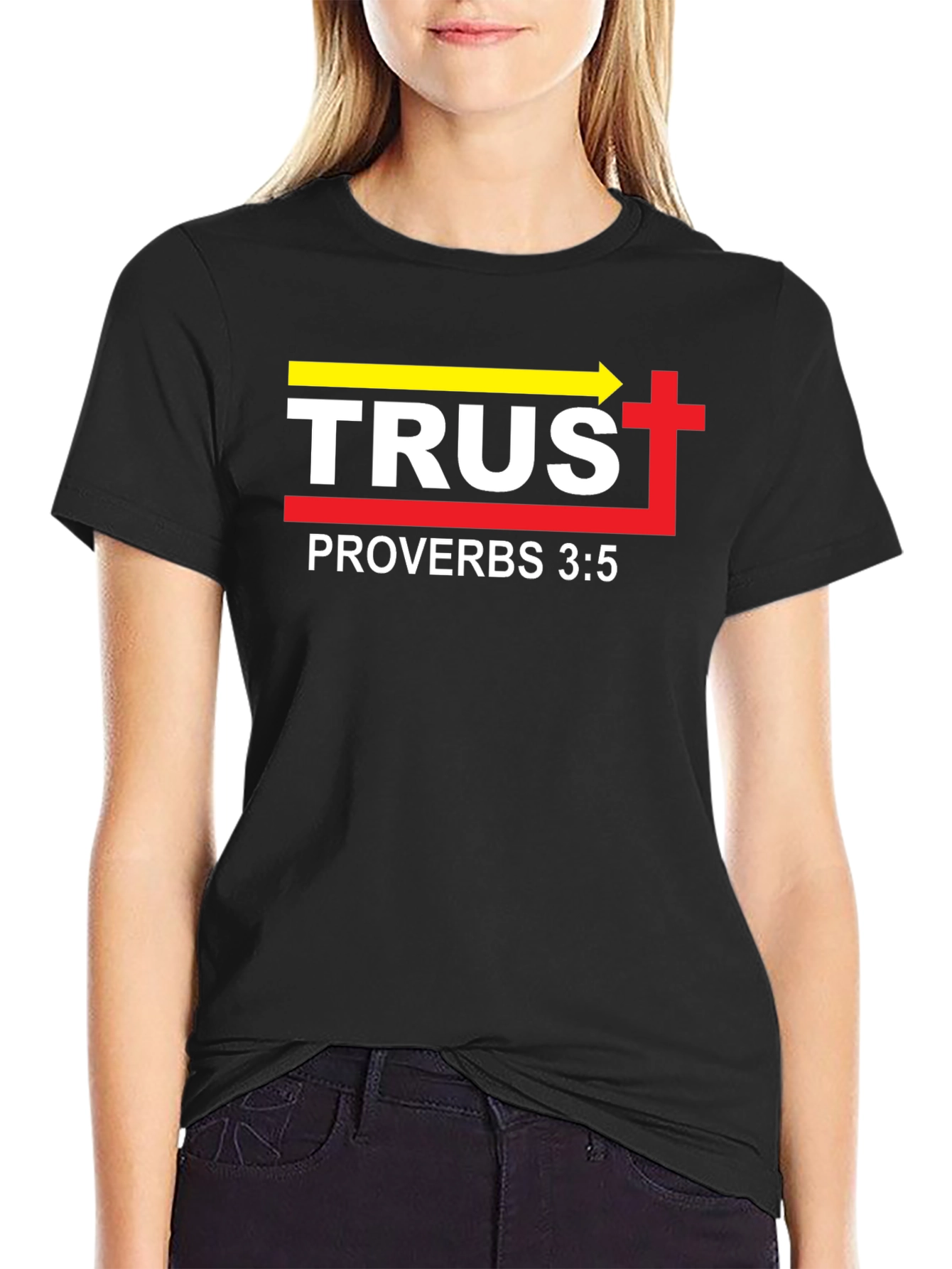 Trust Proverbs 3:5 Christian T-Shirt