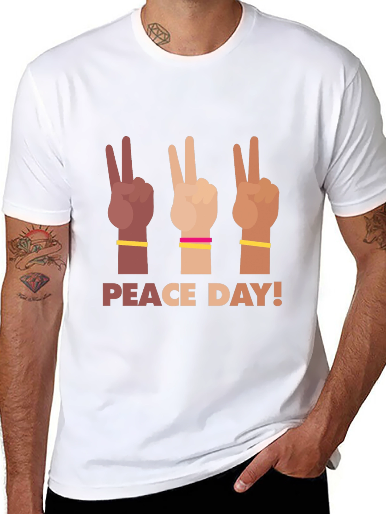 Peace Day T-Shirt: Unity & Harmony Design