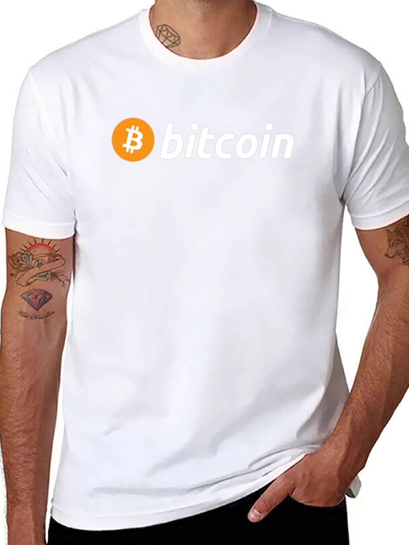 Bitcoin Logo T-Shirt - Crypto Tee