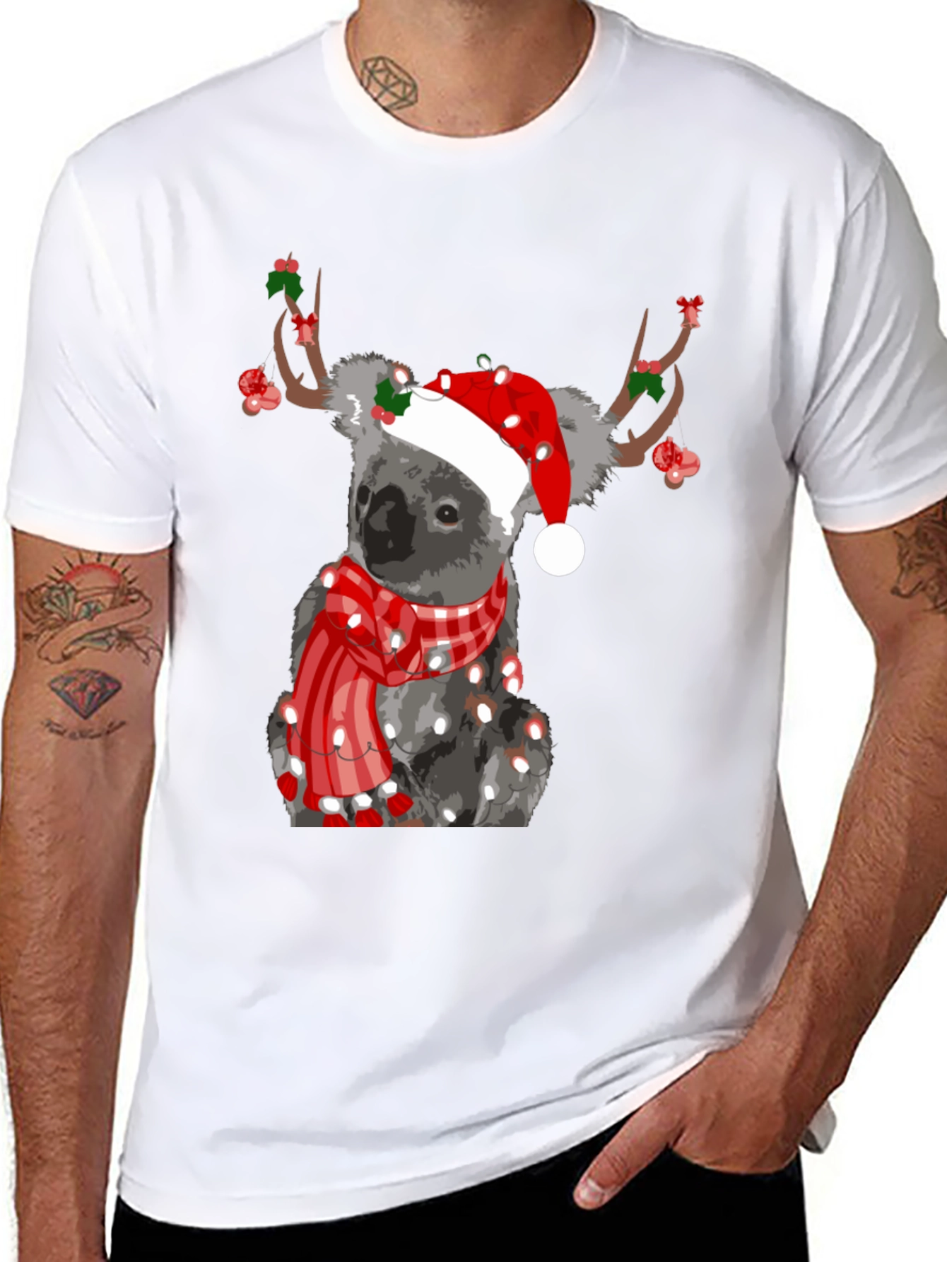 Festive Koala Christmas T-Shirt