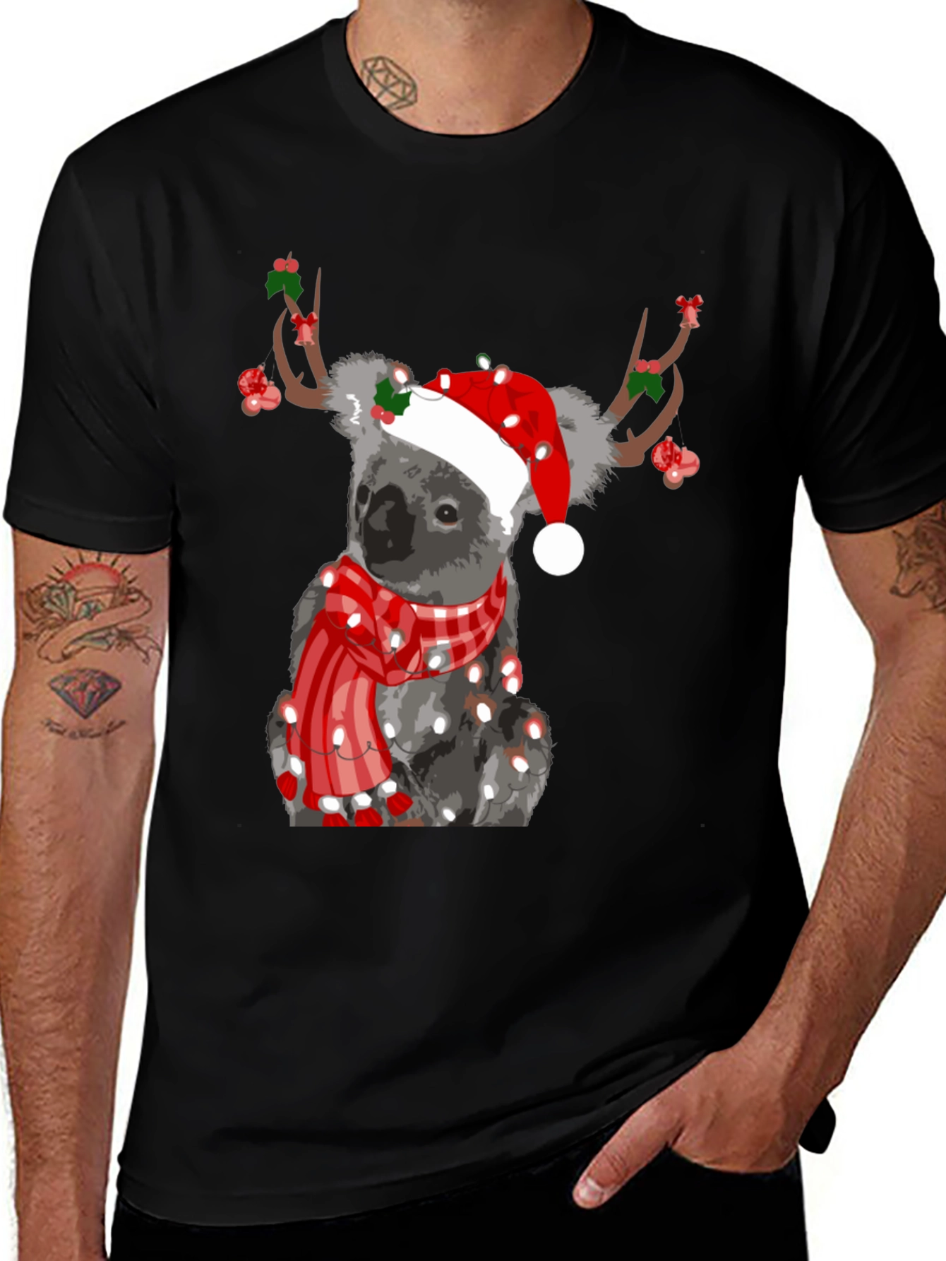 Festive Koala Christmas T-Shirt