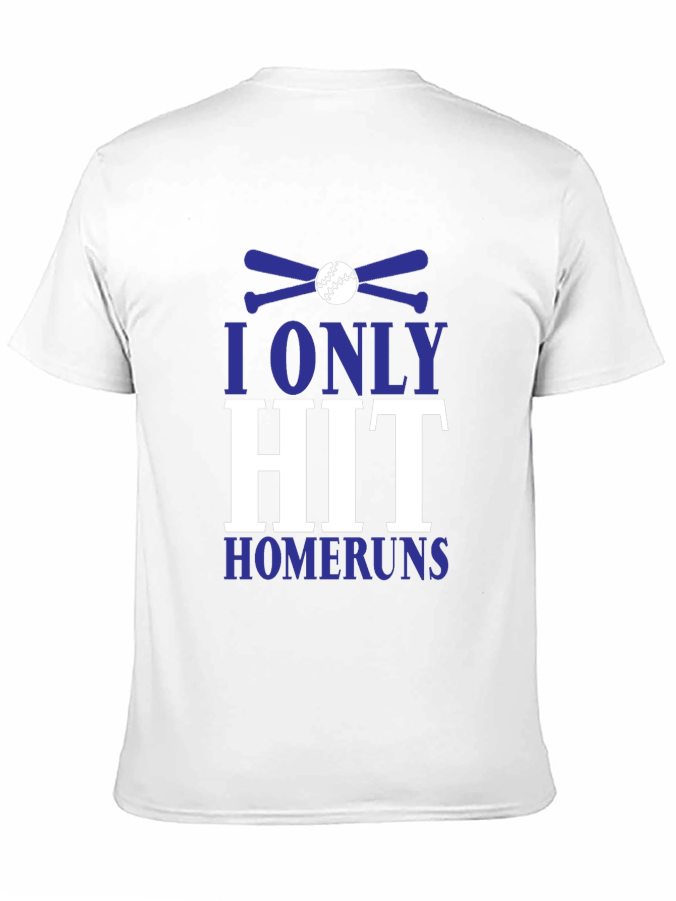 I Only Hit Homeruns Baseball Graphic Tee