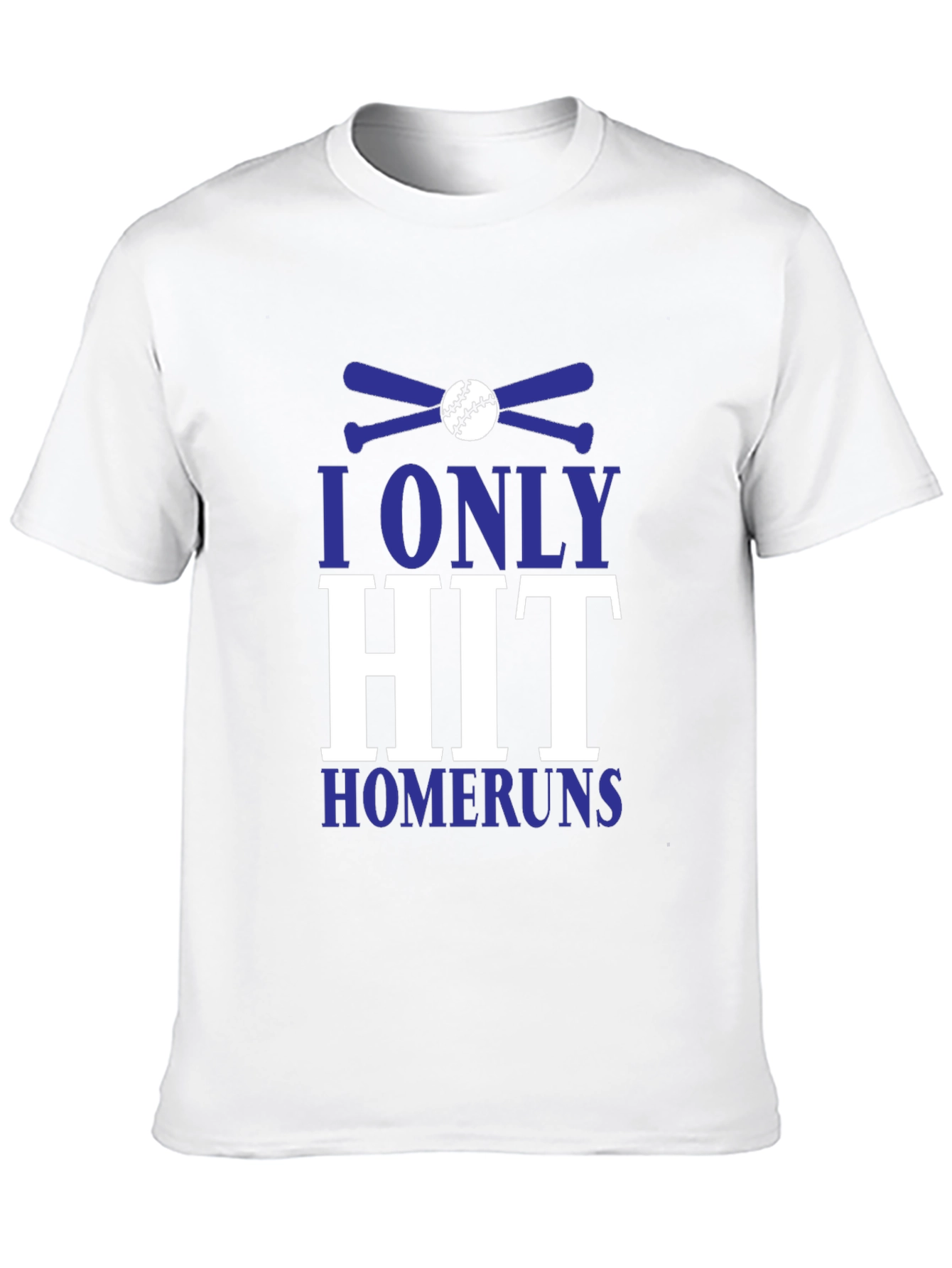 I Only Hit Homeruns Baseball Graphic Tee