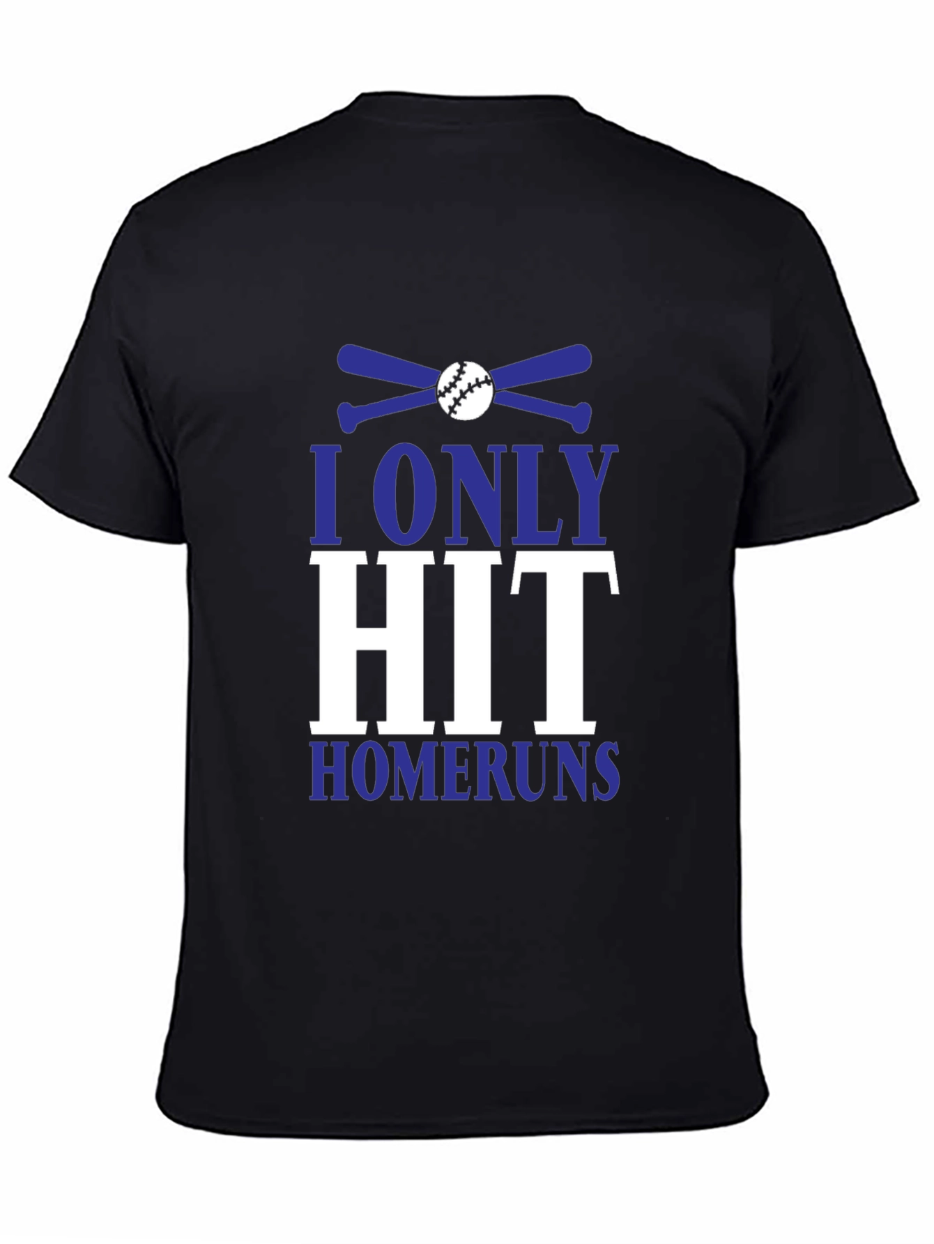 I Only Hit Homeruns Baseball Graphic Tee
