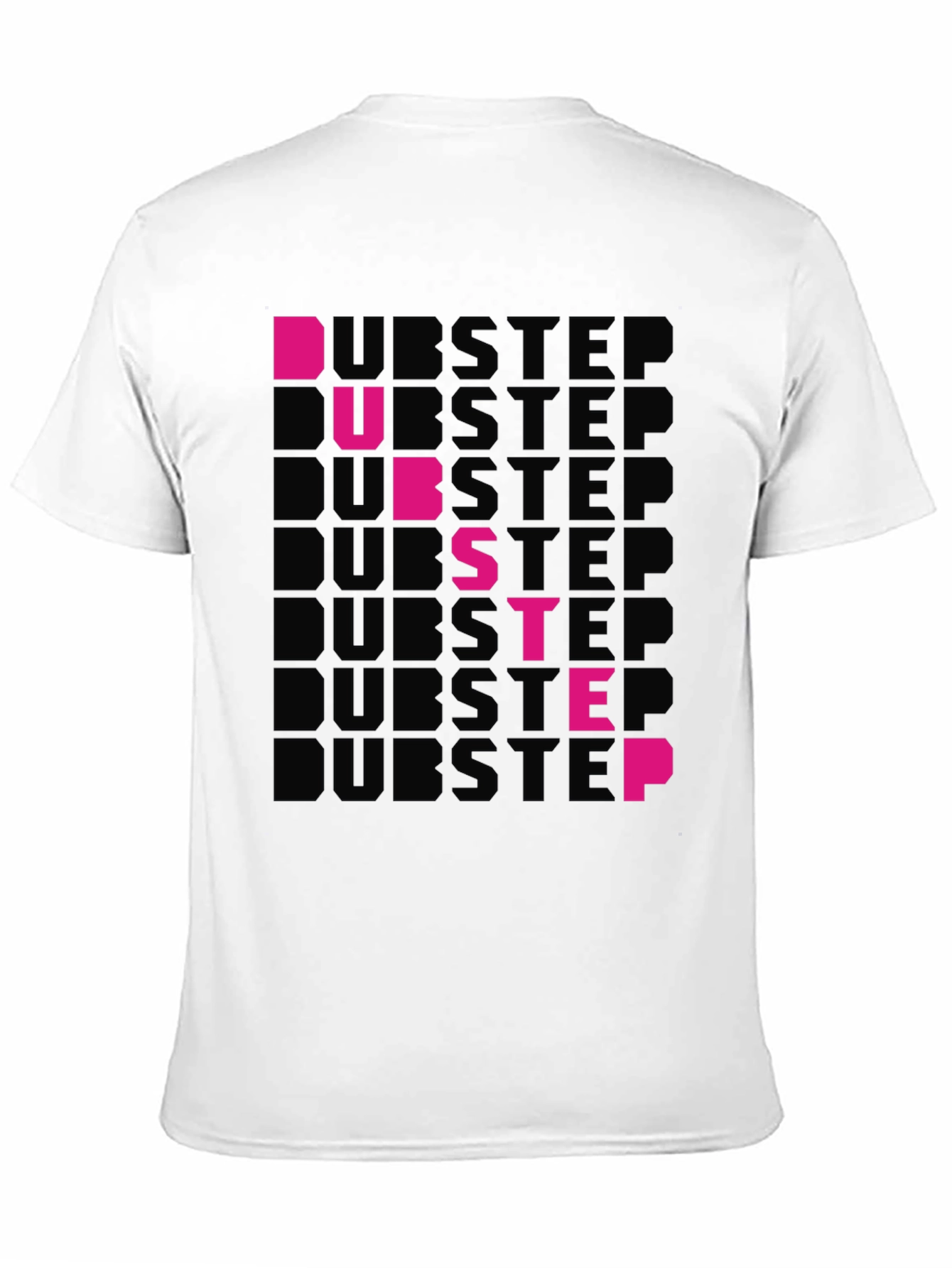 Dubstep Graphic T-Shirt - Black Cotton Tee