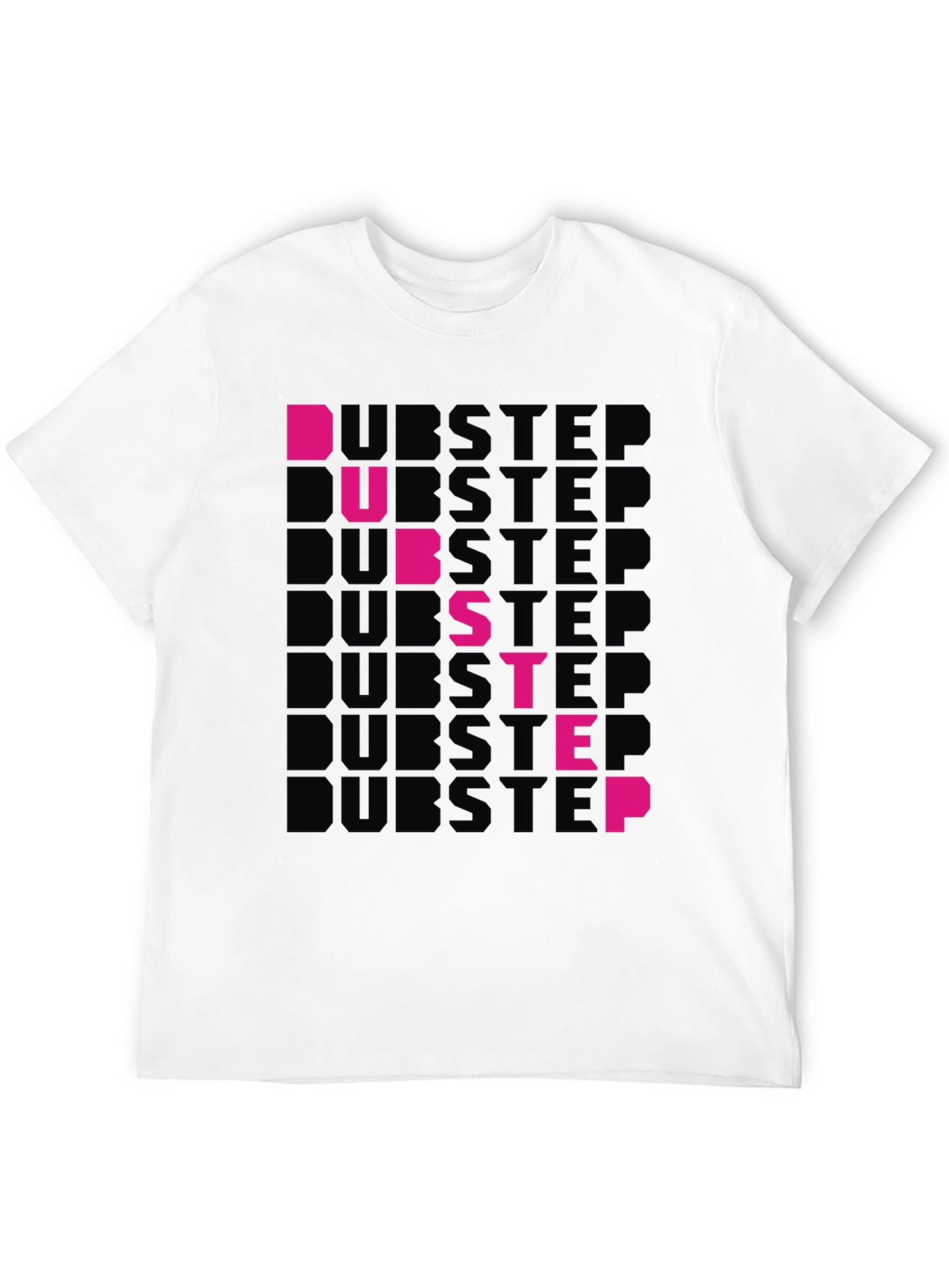 Dubstep Graphic T-Shirt - Black Cotton Tee