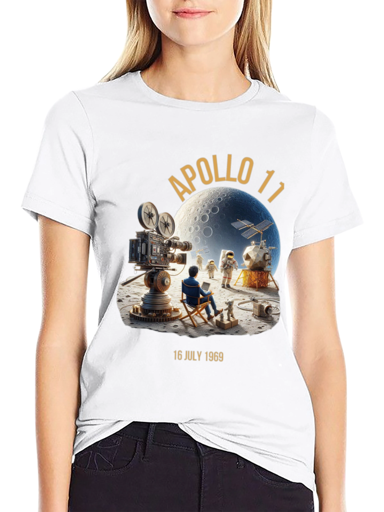 Apollo 11 T-Shirt - Moon Landing Anniversary
