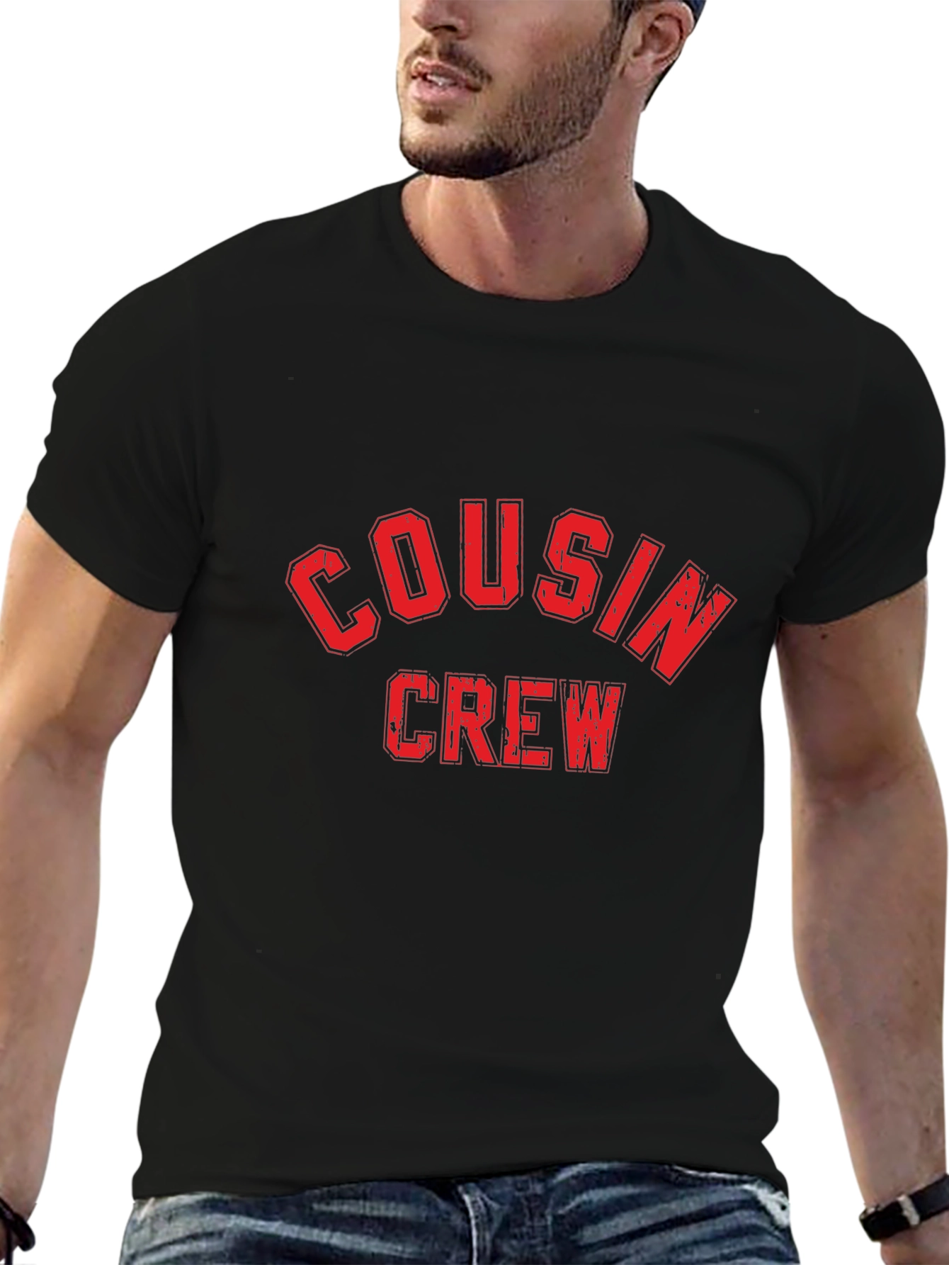 Cousin Crew Black T-Shirt