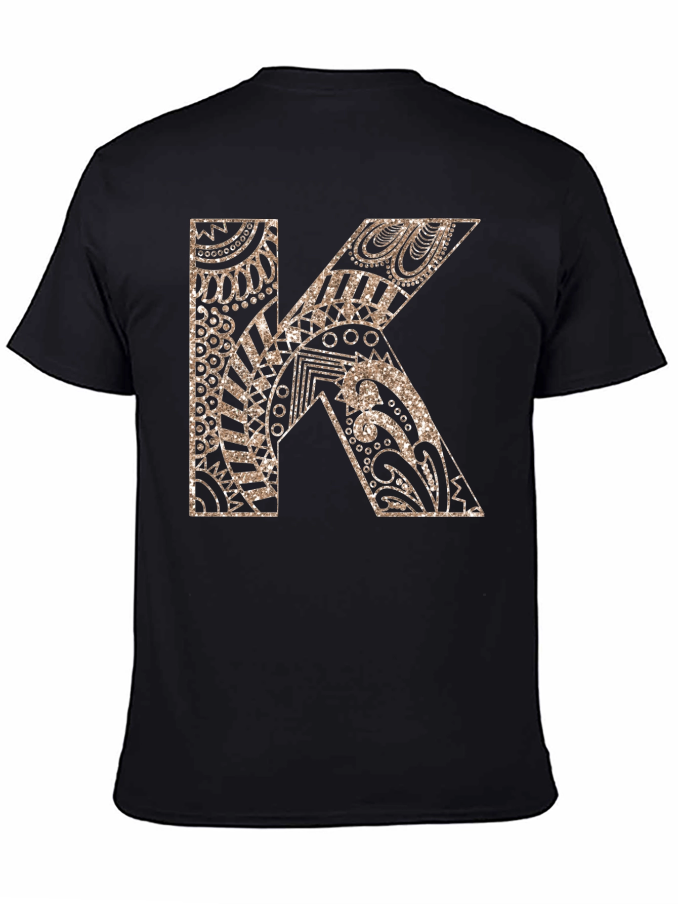 Initial K Graphic Tee - Unique Design