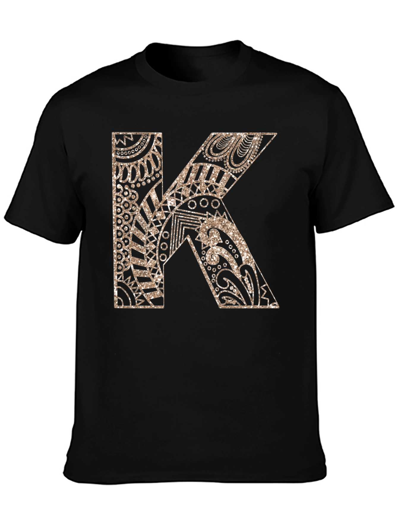 Initial K Graphic Tee - Unique Design