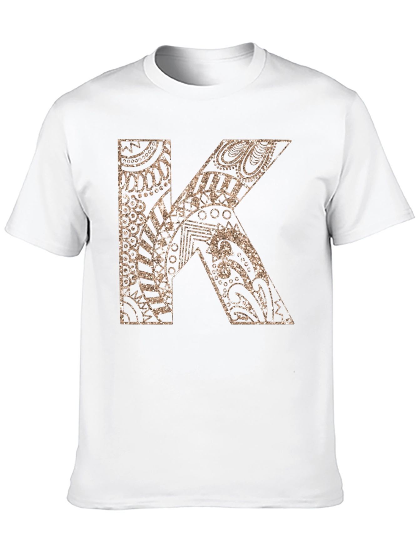 Initial K Graphic Tee - Unique Design