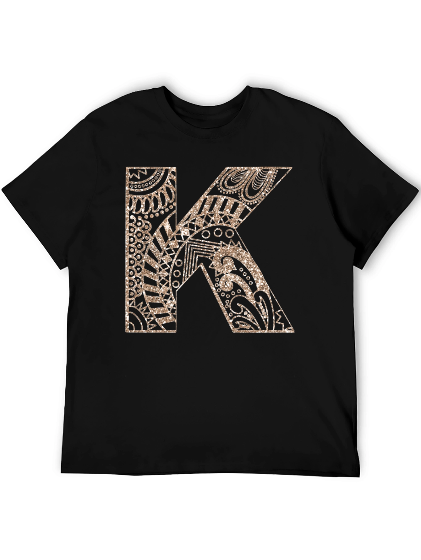Initial K Graphic Tee - Unique Design