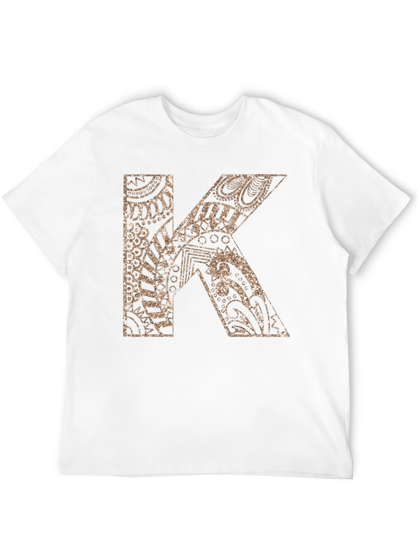 Initial K Graphic Tee - Unique Design