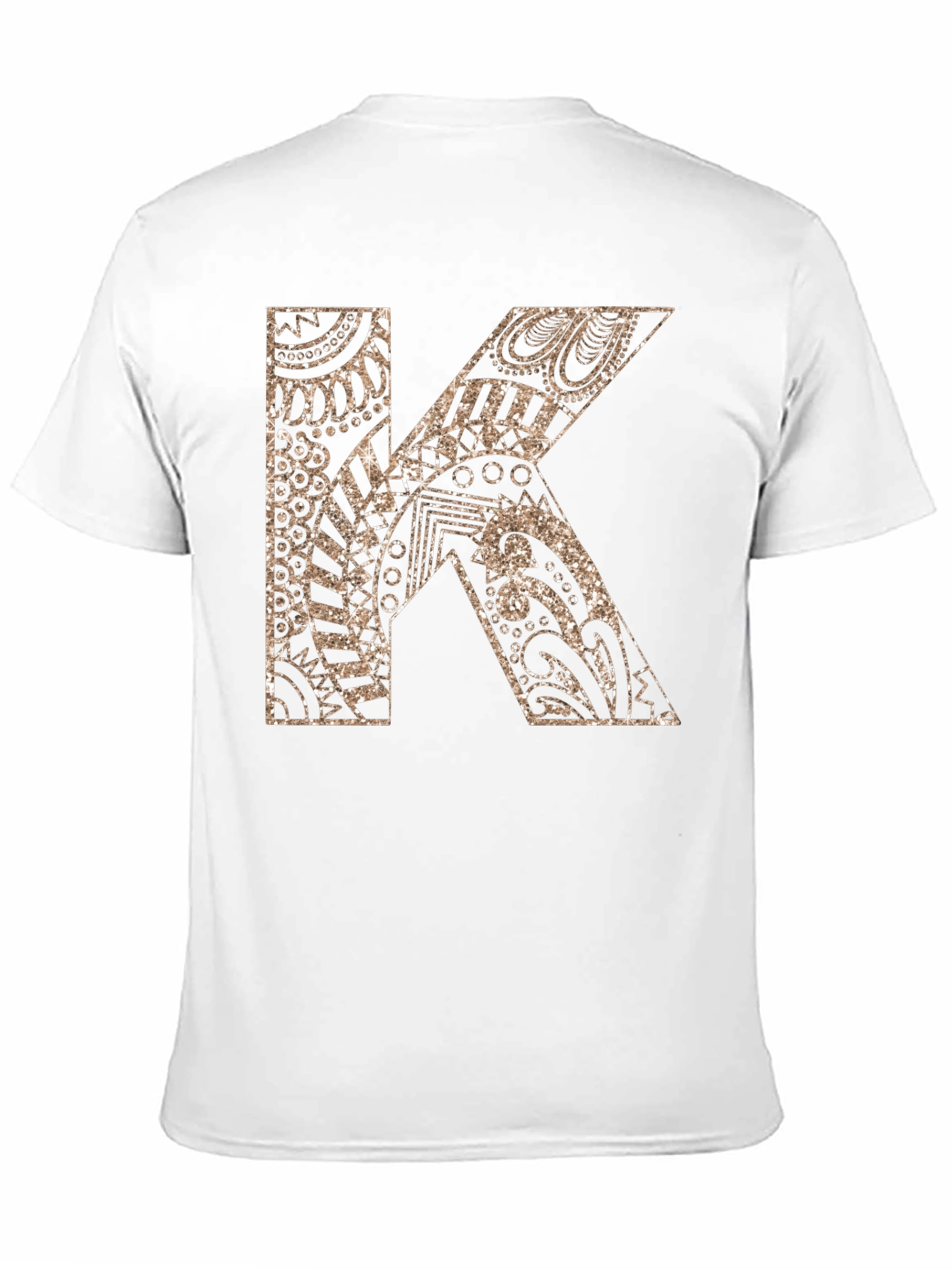 Initial K Graphic Tee - Unique Design
