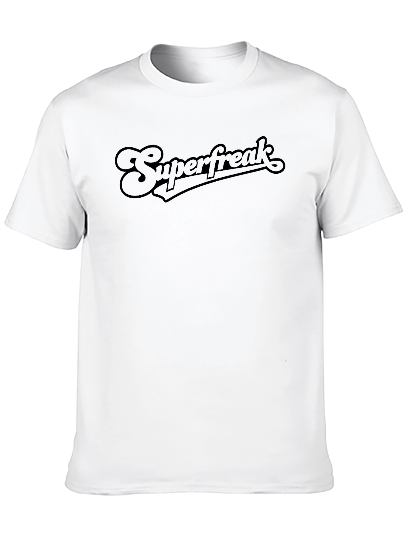 Superfreak Graphic Tee - Soft Black T-Shirt