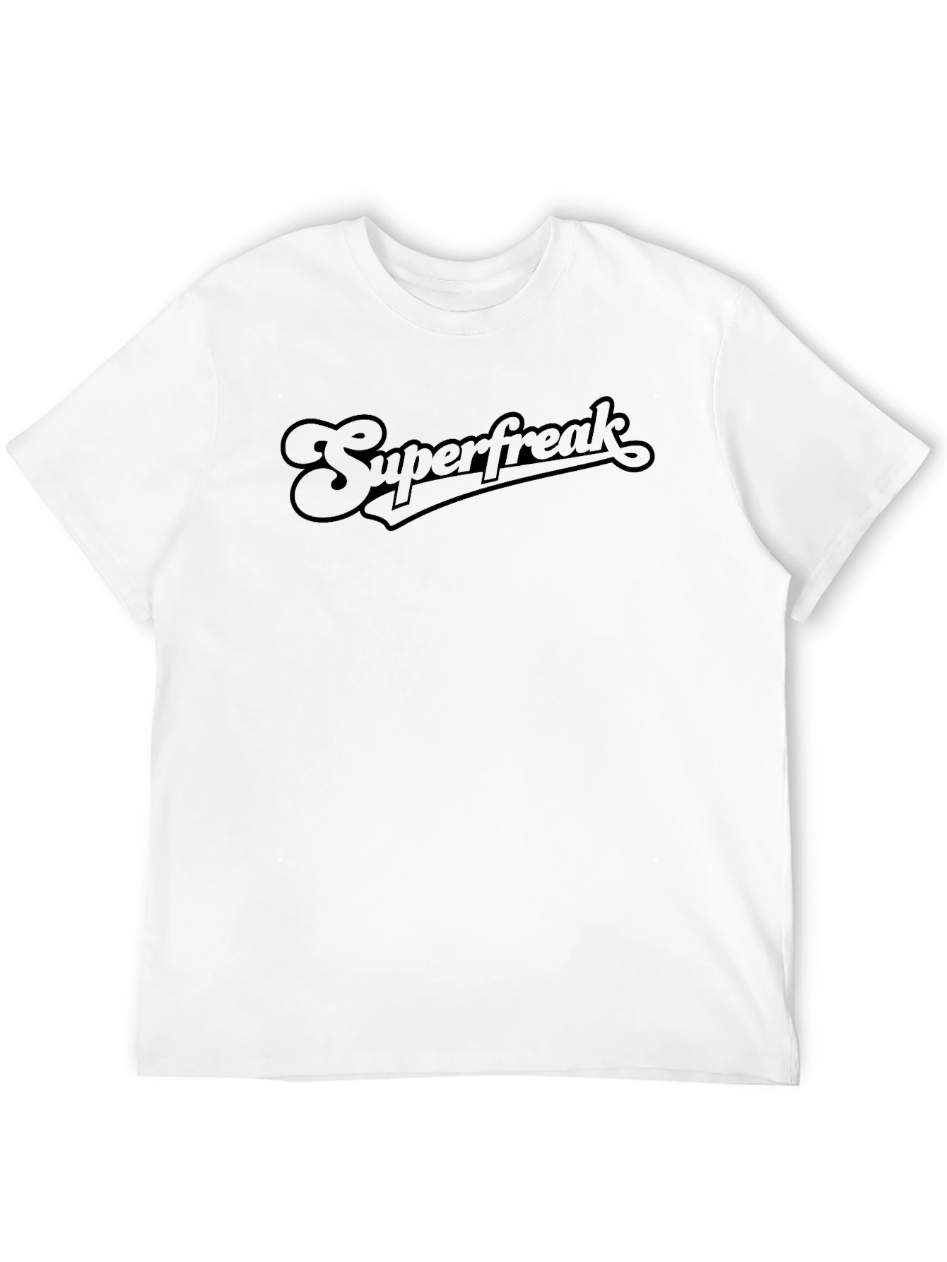 Superfreak Graphic Tee - Soft Black T-Shirt