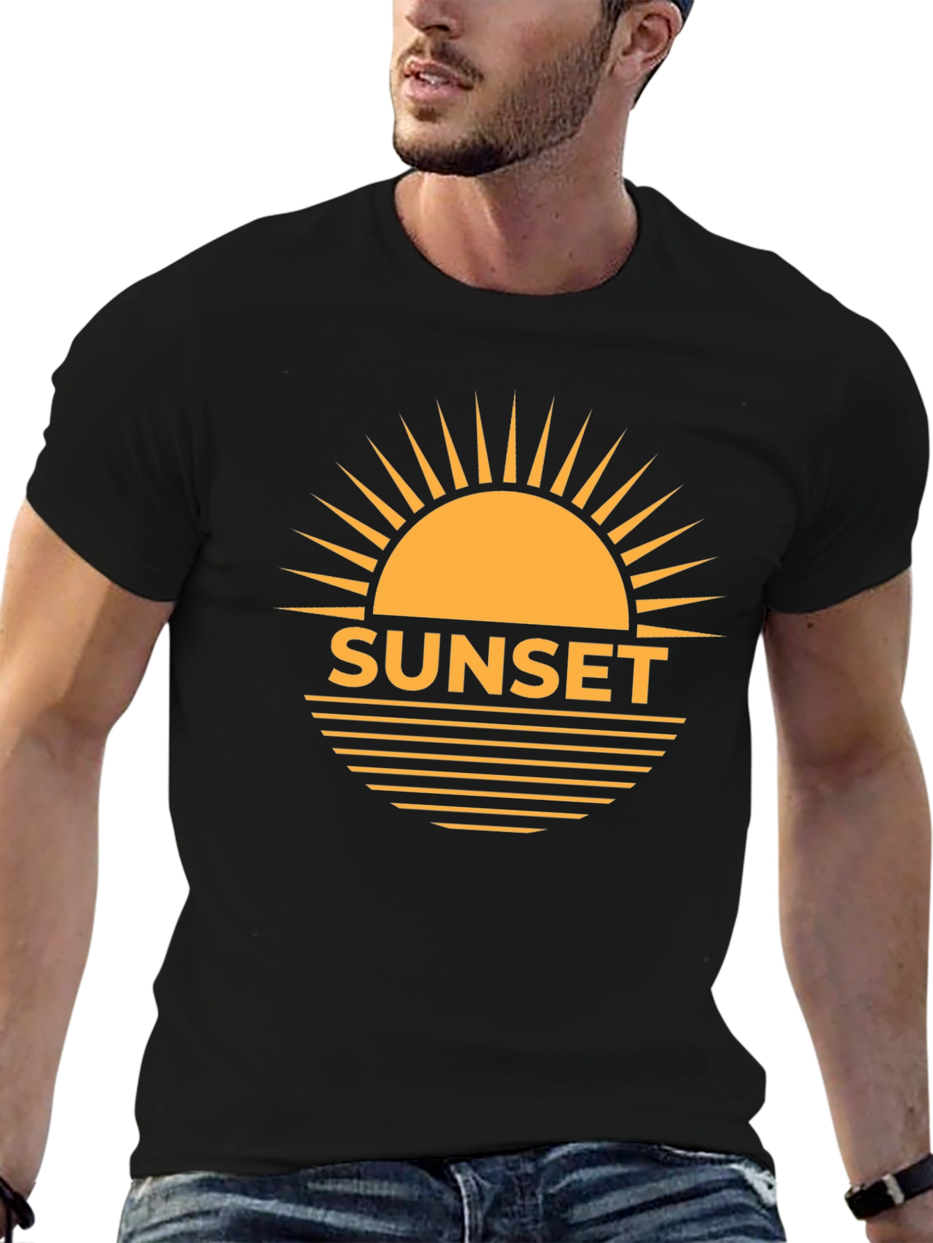 Sunset Graphic T-Shirt - Stylish Casual Wear