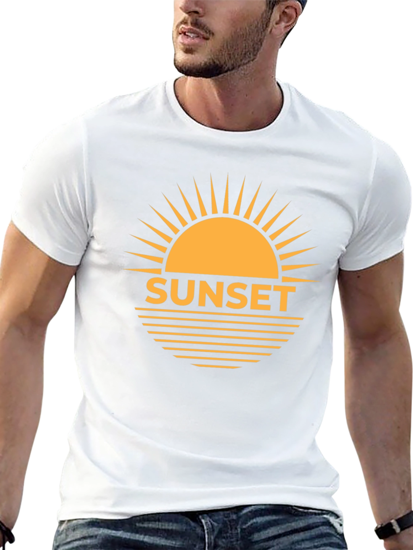 Sunset Graphic T-Shirt - Stylish Casual Wear