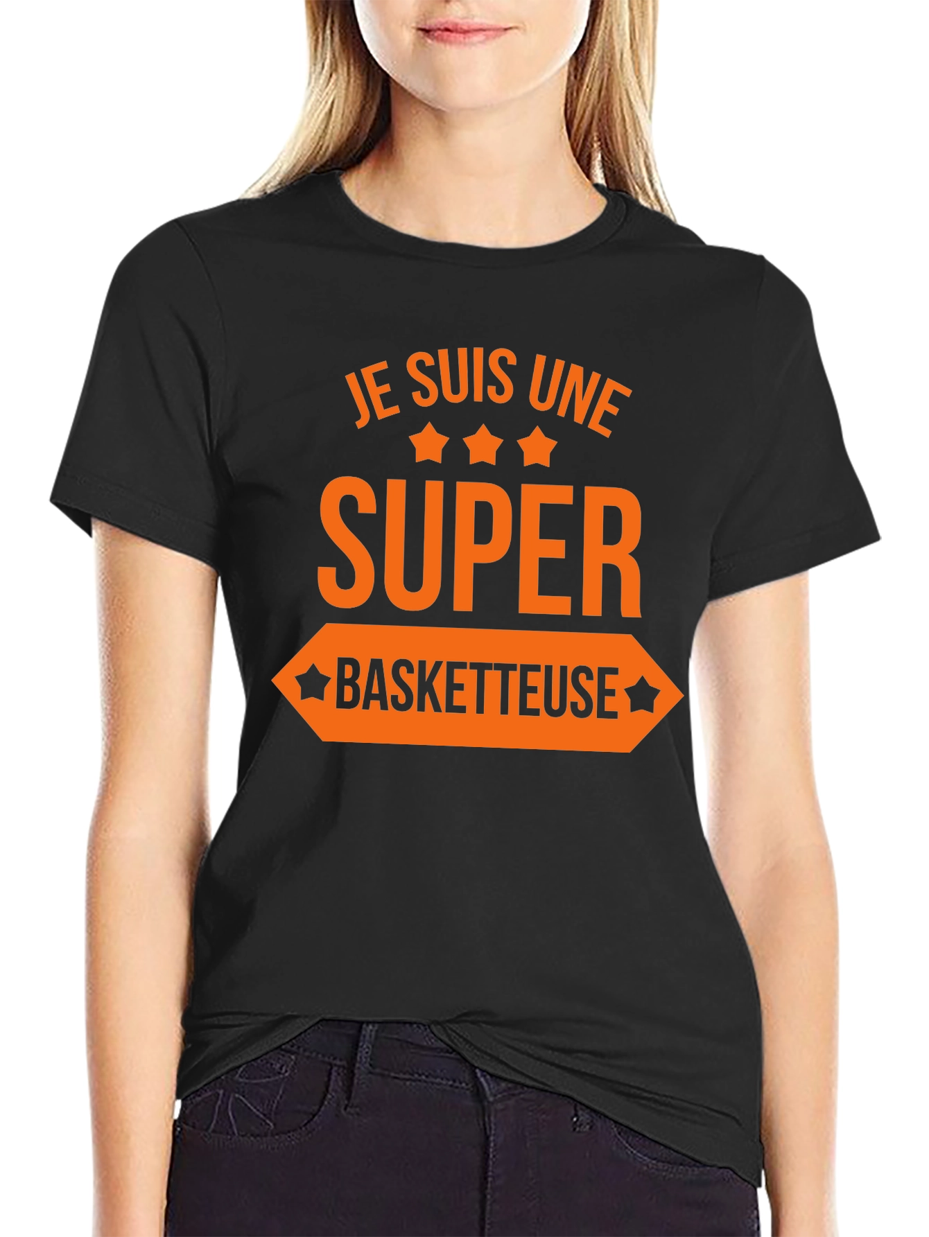 Super Basketteuse T-Shirt - Black