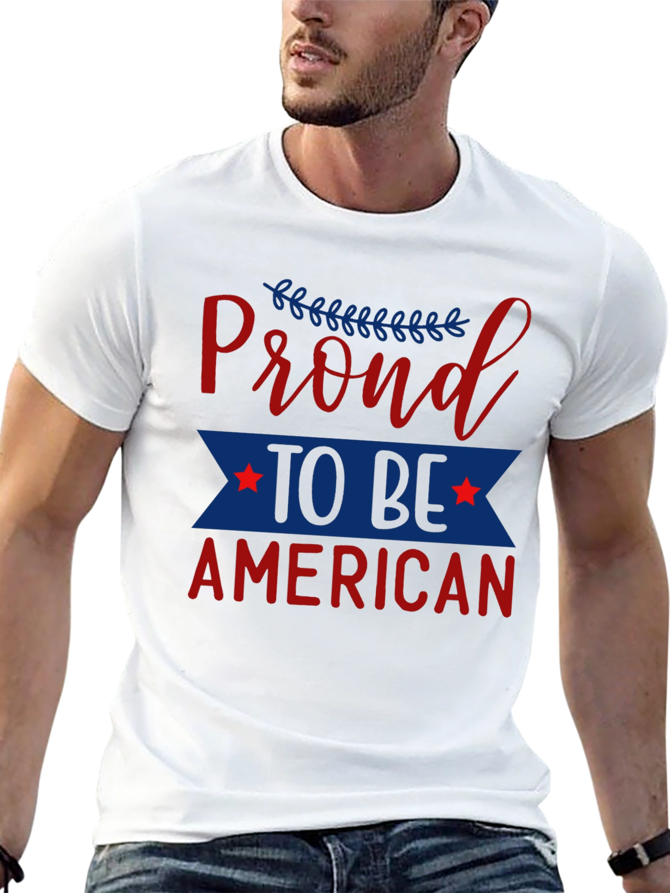 Proud to be American Patriotic T-Shirt