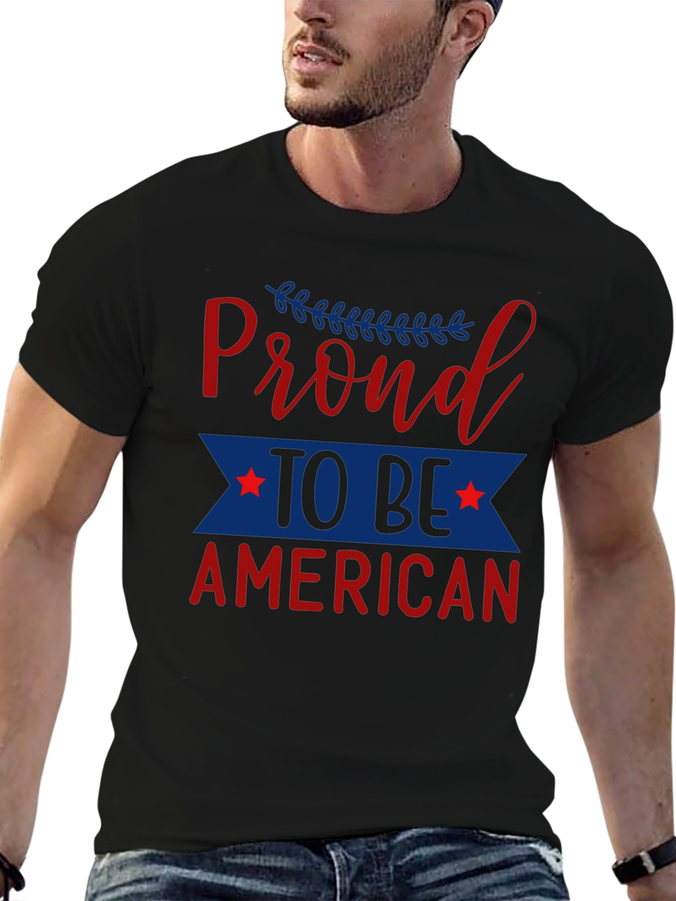 Proud to be American Patriotic T-Shirt