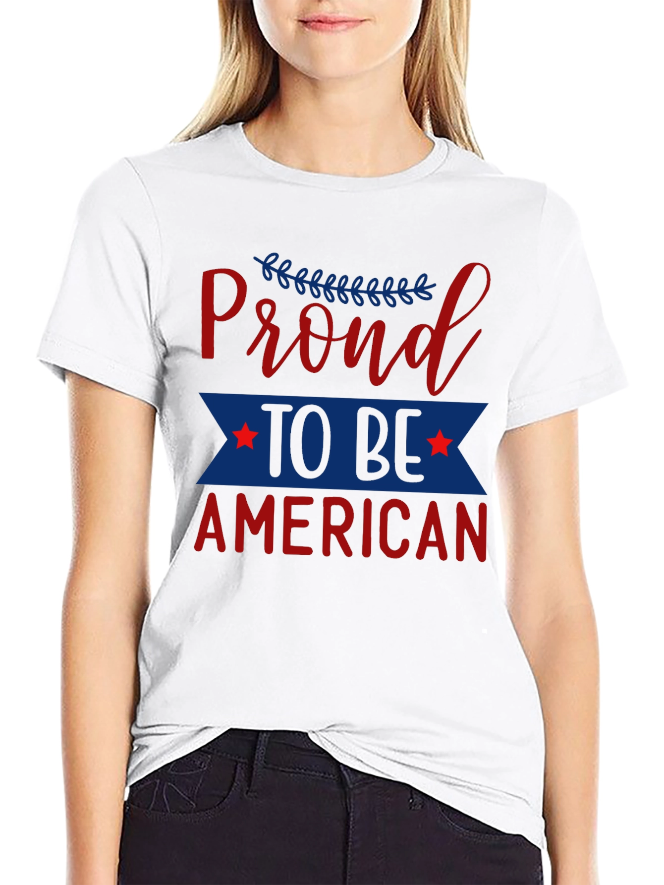 Proud to be American Patriotic T-Shirt