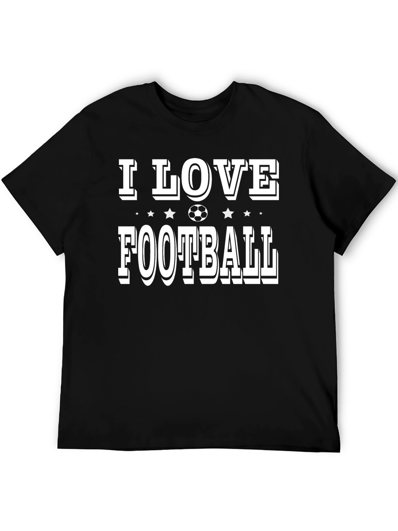 I Love Football Graphic Tee