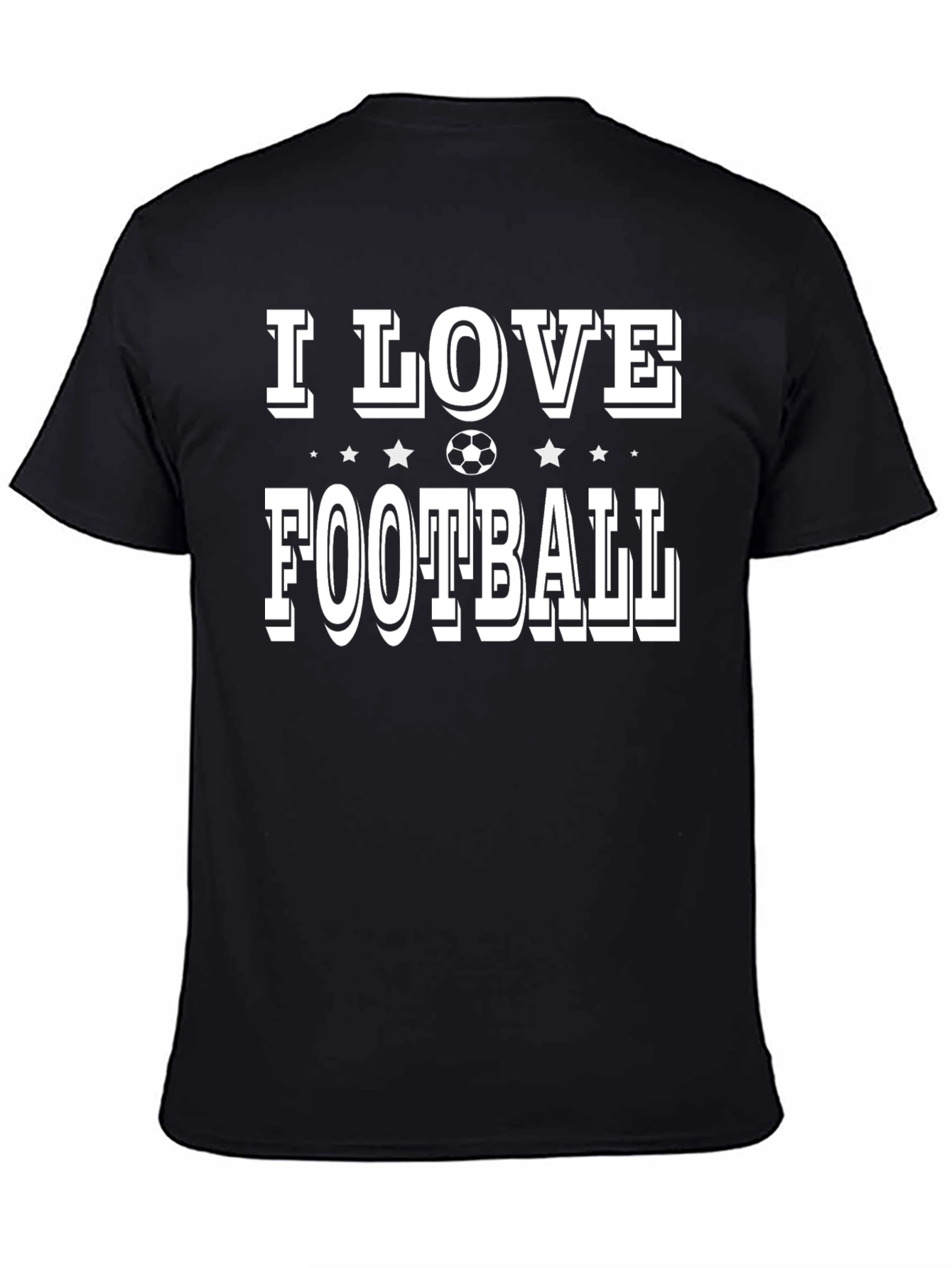 I Love Football Graphic Tee