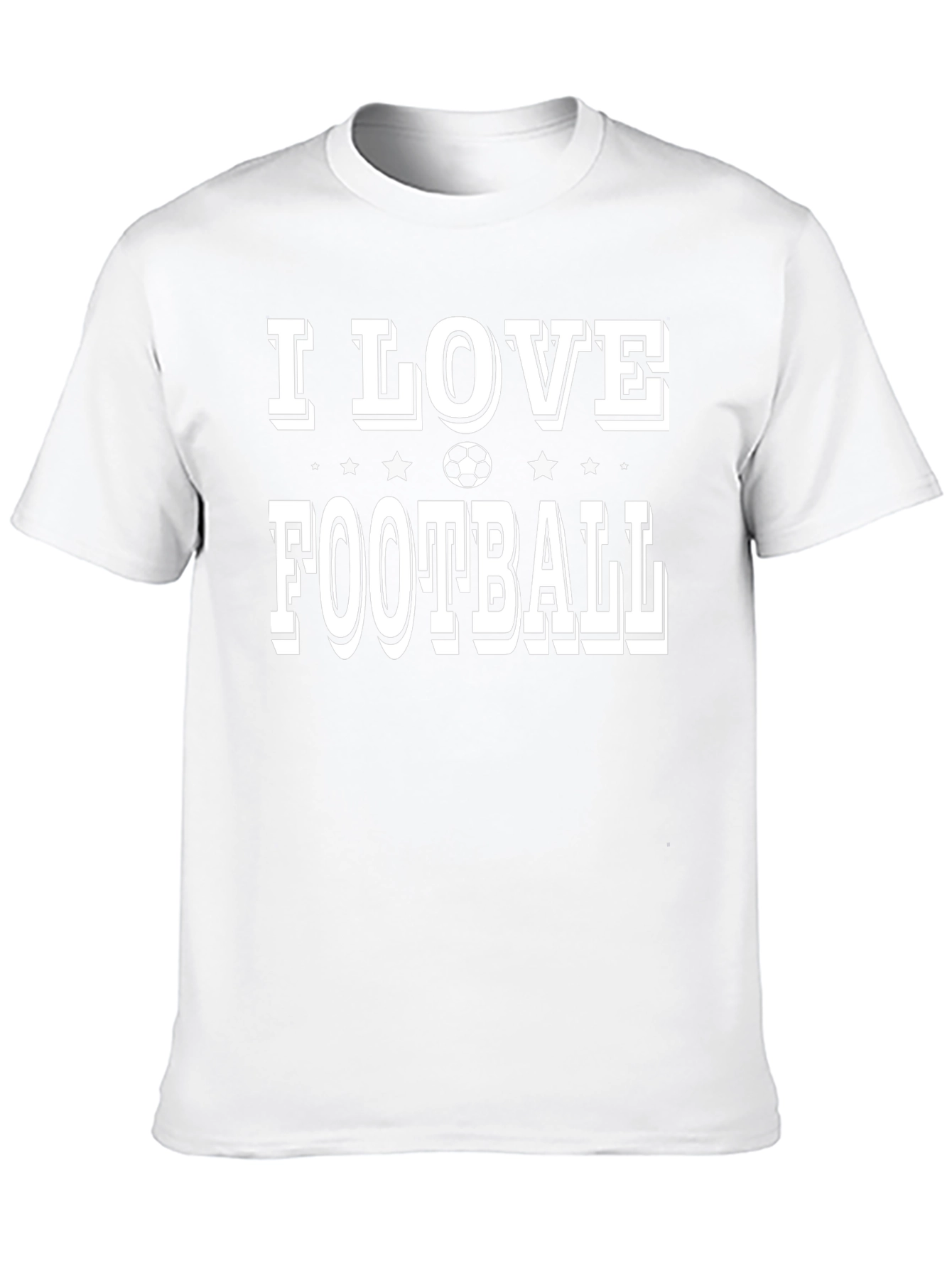 I Love Football Graphic Tee