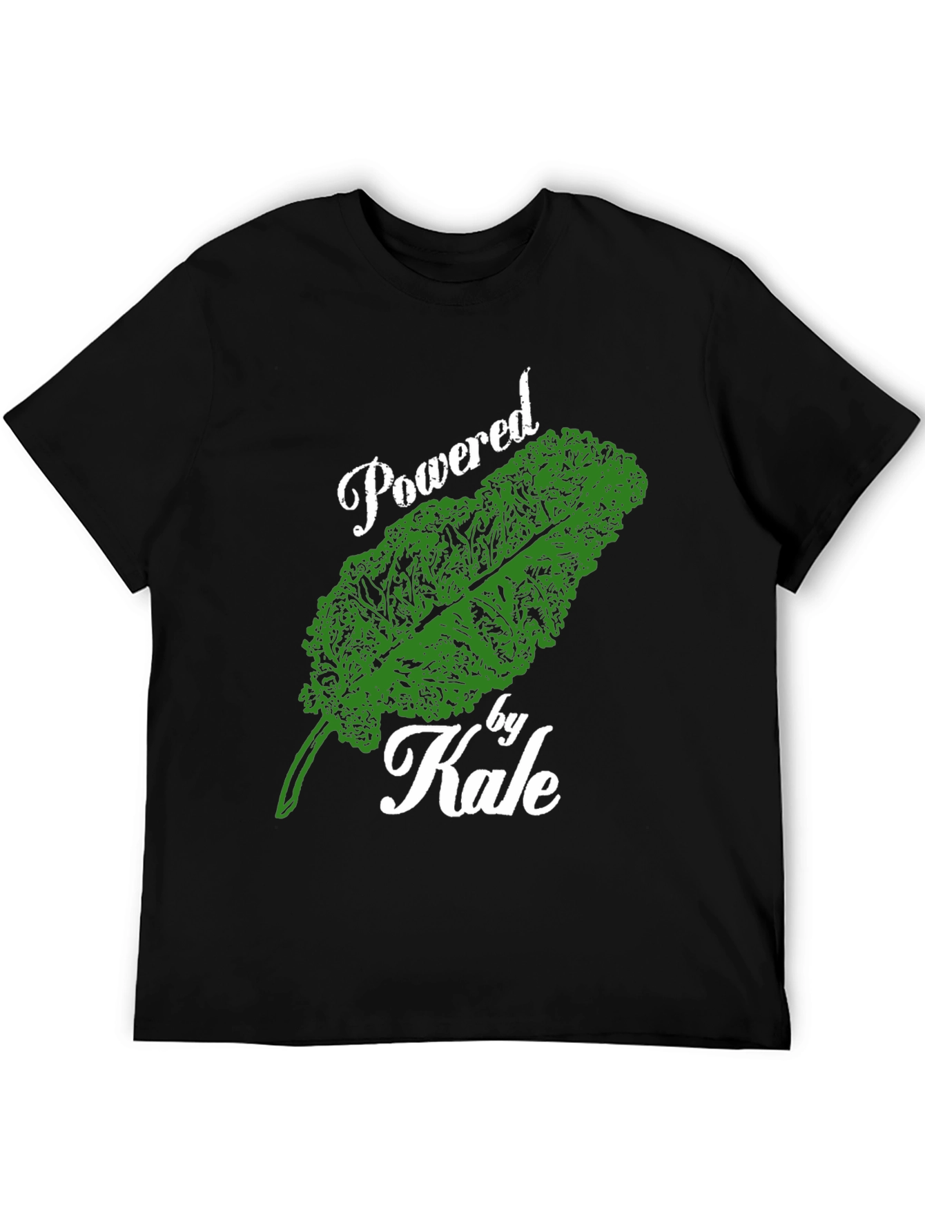 Powered by Kale T-Shirt - Vegan & Healthy