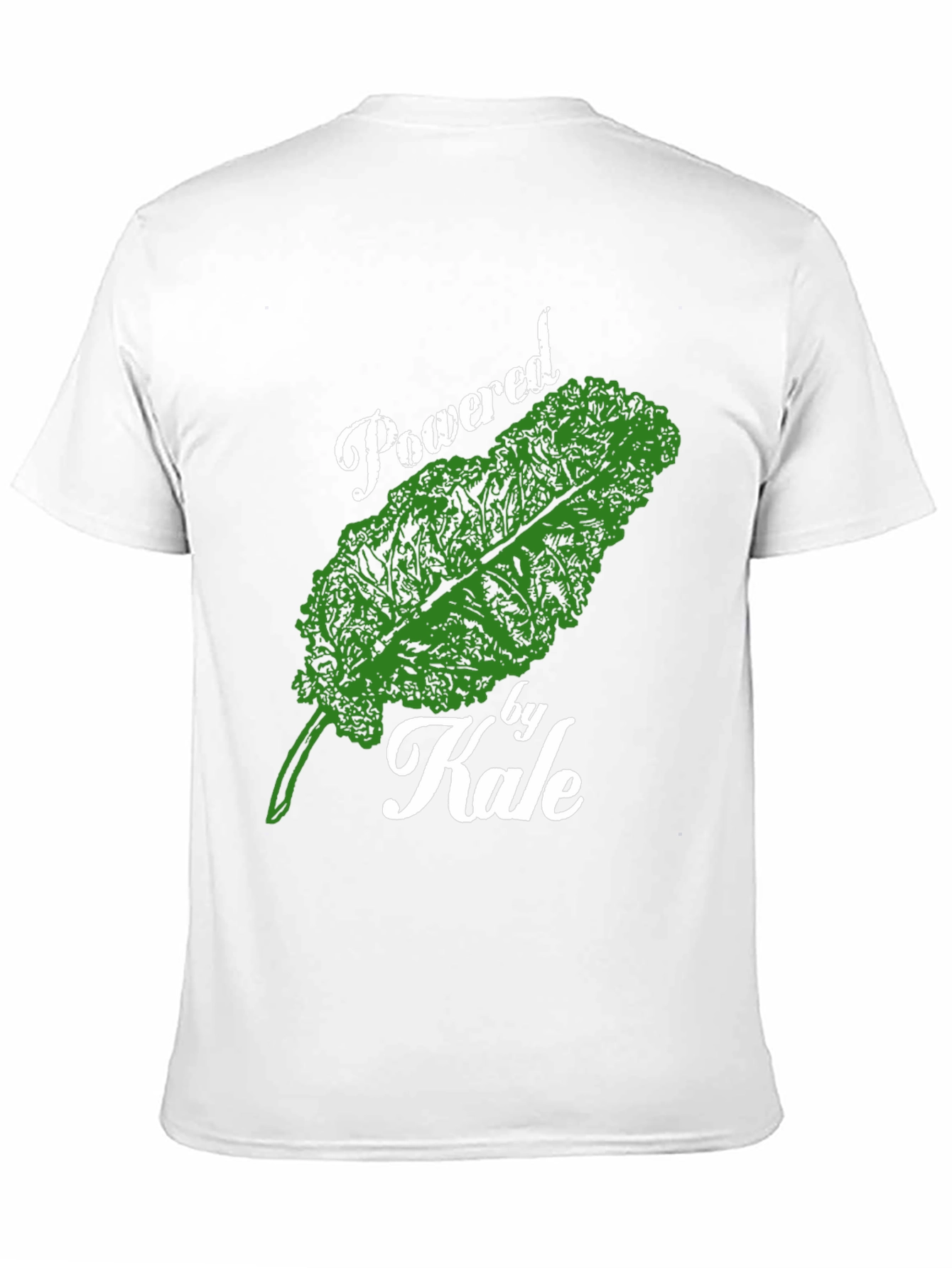Powered by Kale T-Shirt - Vegan & Healthy