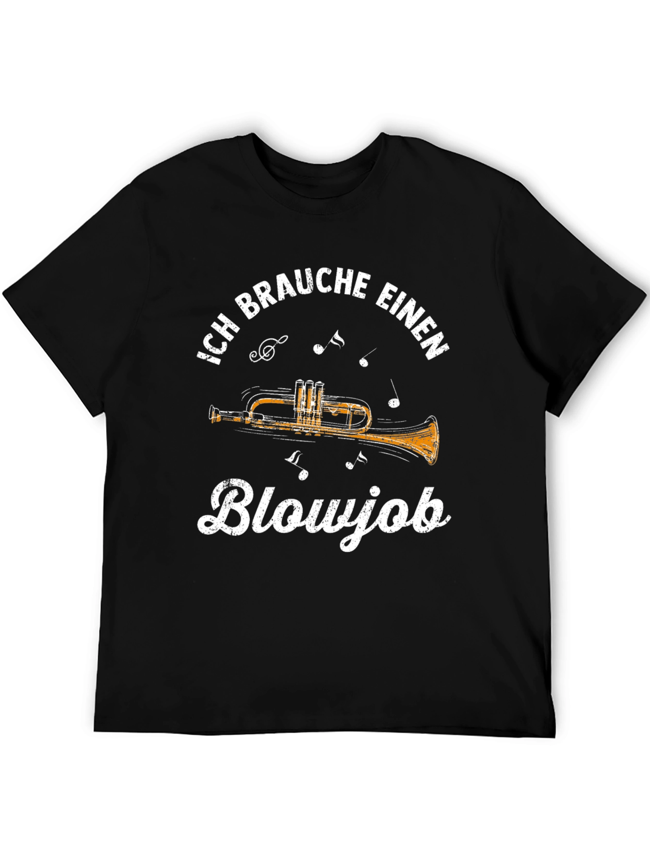 Ich Brauche Einen Blowjob T-Shirt - Black