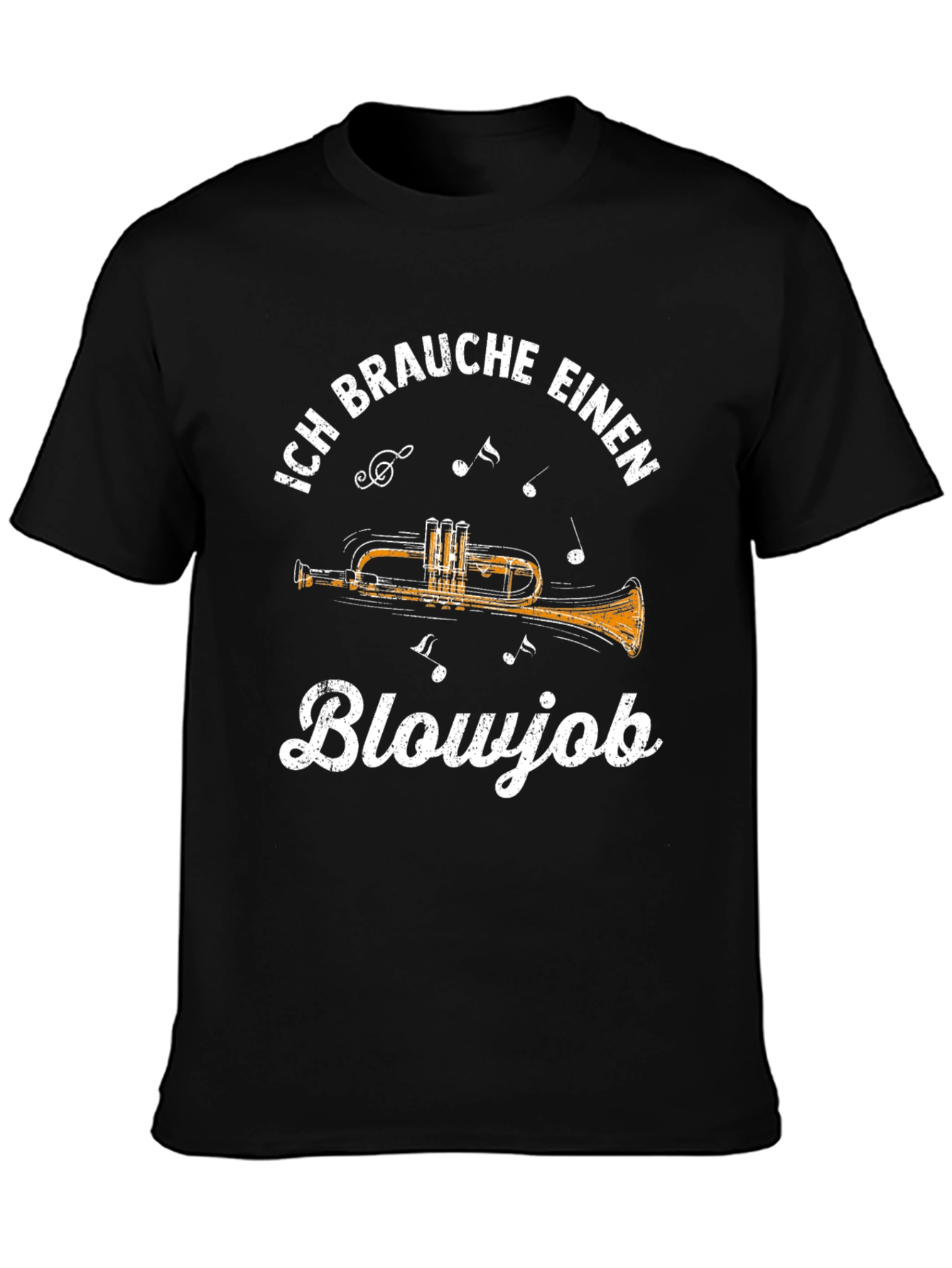 Ich Brauche Einen Blowjob T-Shirt - Black