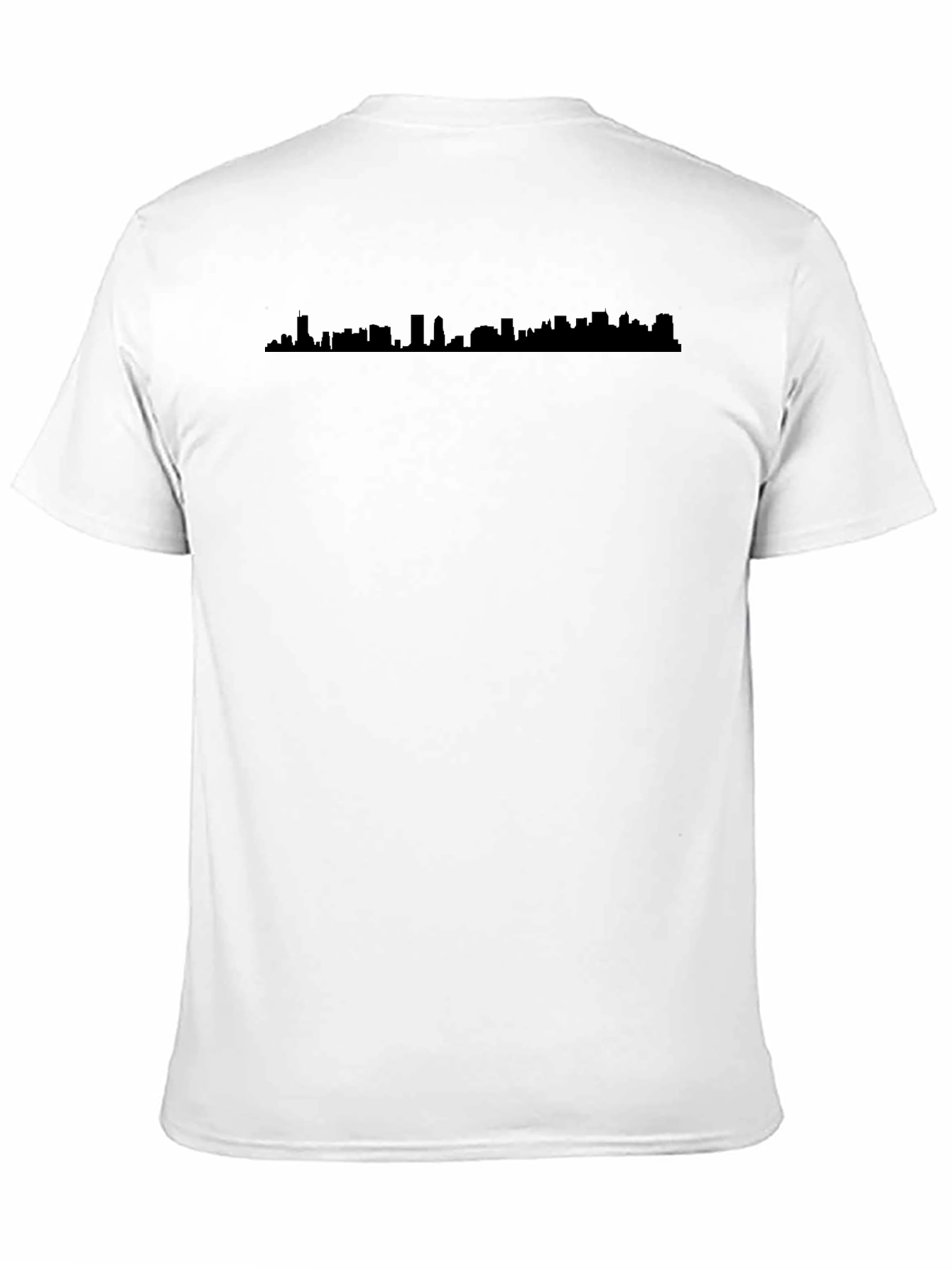 Cityscape Graphic Tee - Black