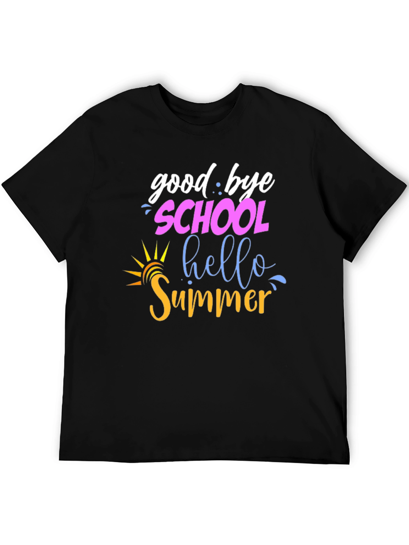 Goodbye School Hello Summer Graphic Tee
