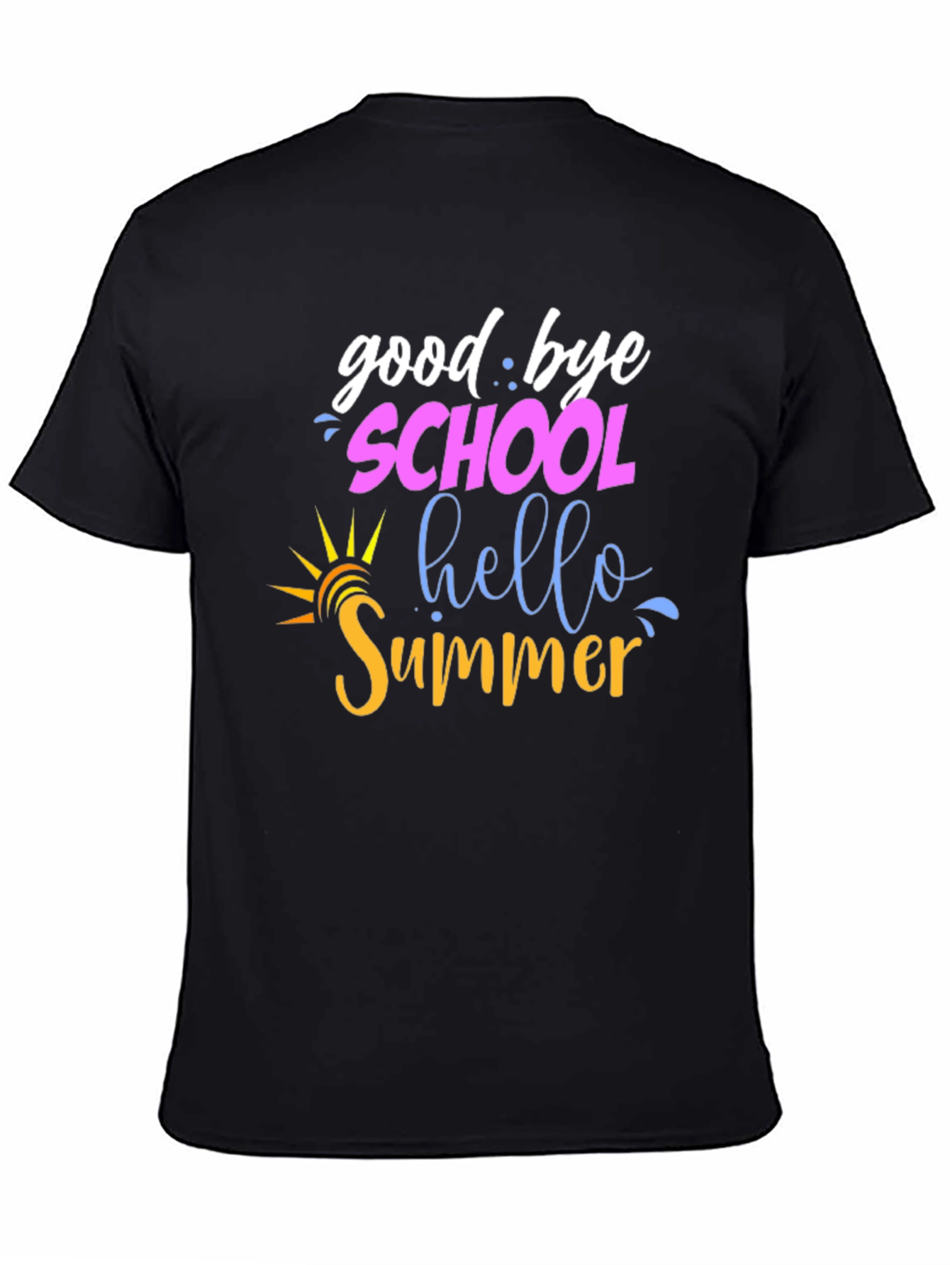 Goodbye School Hello Summer Graphic Tee