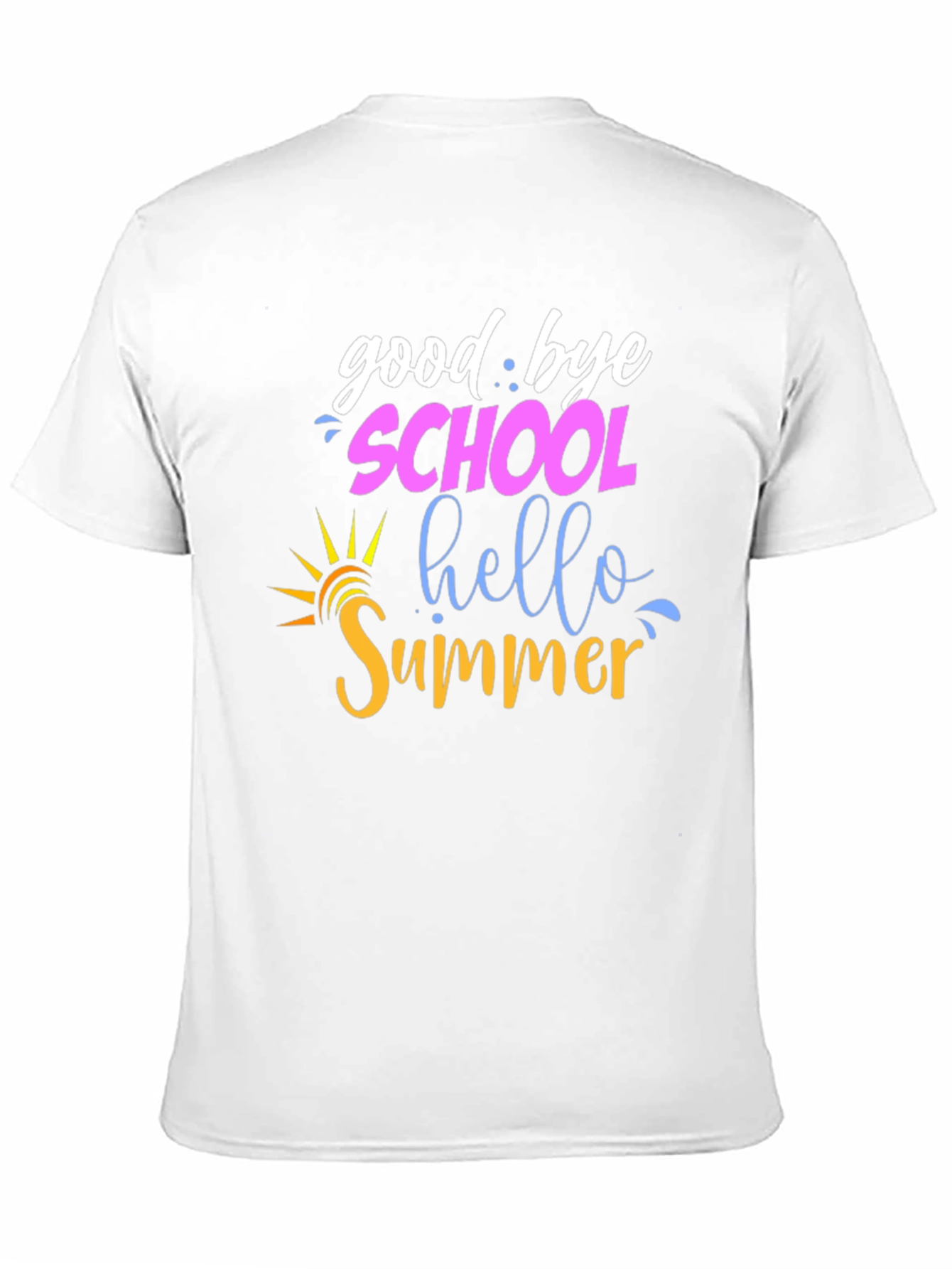 Goodbye School Hello Summer Graphic Tee